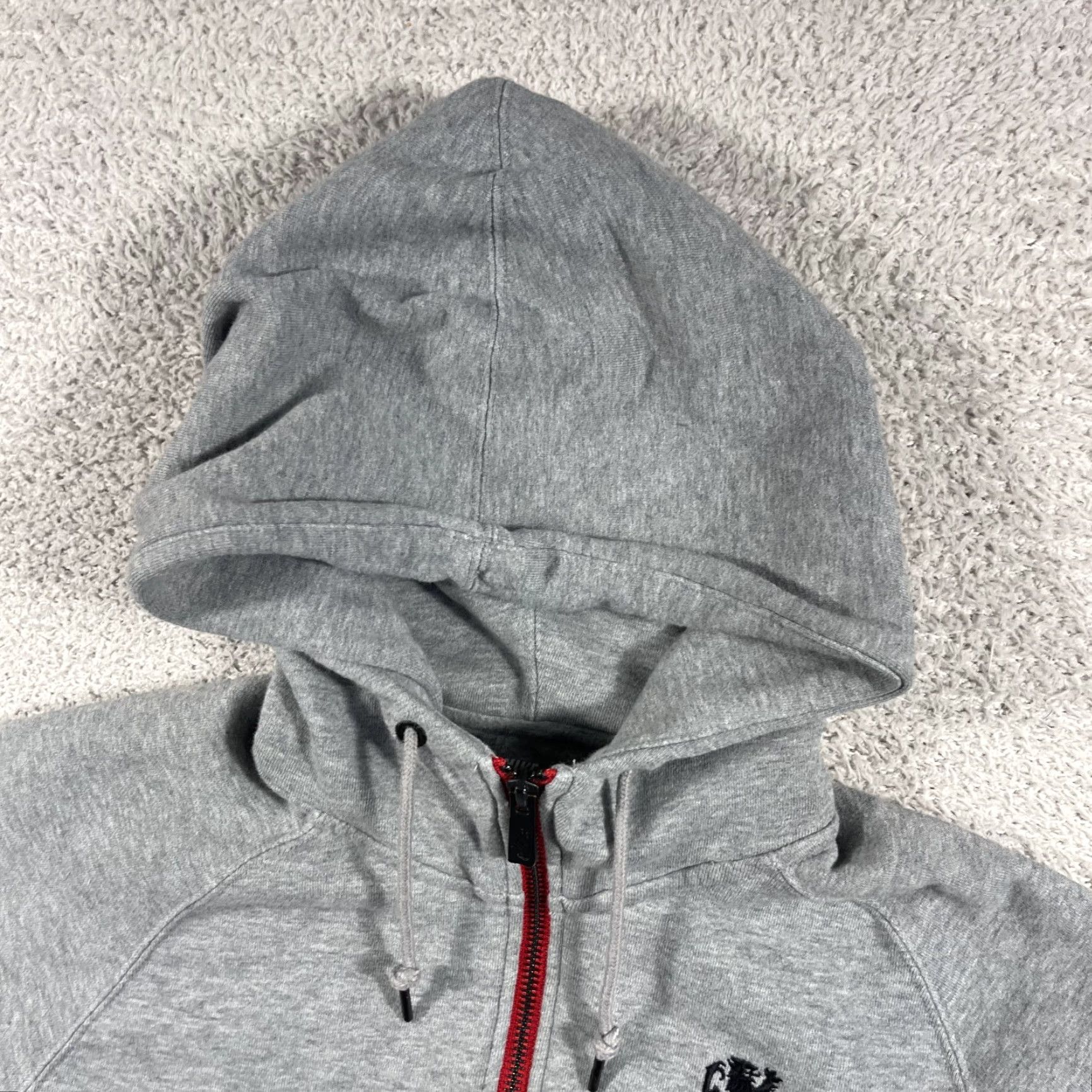 Nike Nike Lebron James Hoodie Mens Medium Gray Full Zip 2011 Basketball Sweatshirt Size US M / EU 48-50 / 2 - 3 Thumbnail