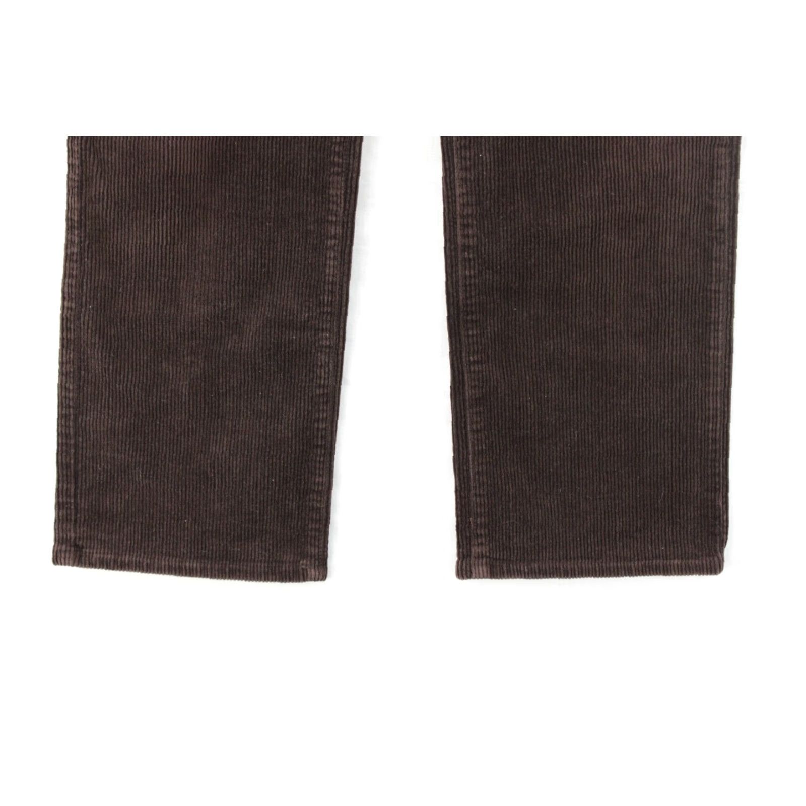 Ralph Lauren LAUREN RALPH LAUREN Women Corduroy Straight Leg Pants Brown 36x31 Size 14 Preppy Classic 14 Pants Brown Size 36" / US 14 / IT 50 - 3 Thumbnail