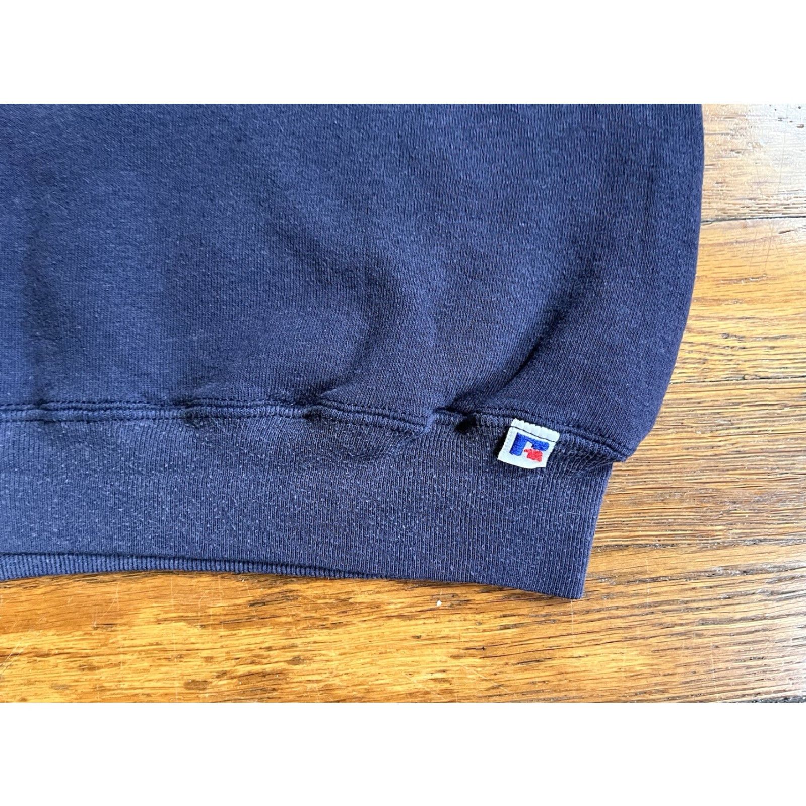 Russell Athletic VINTAGE Russell Athletic Meridian University Sweatshirt Men’s Medium Blue 90s Size US M / EU 48-50 / 2 - 3 Thumbnail