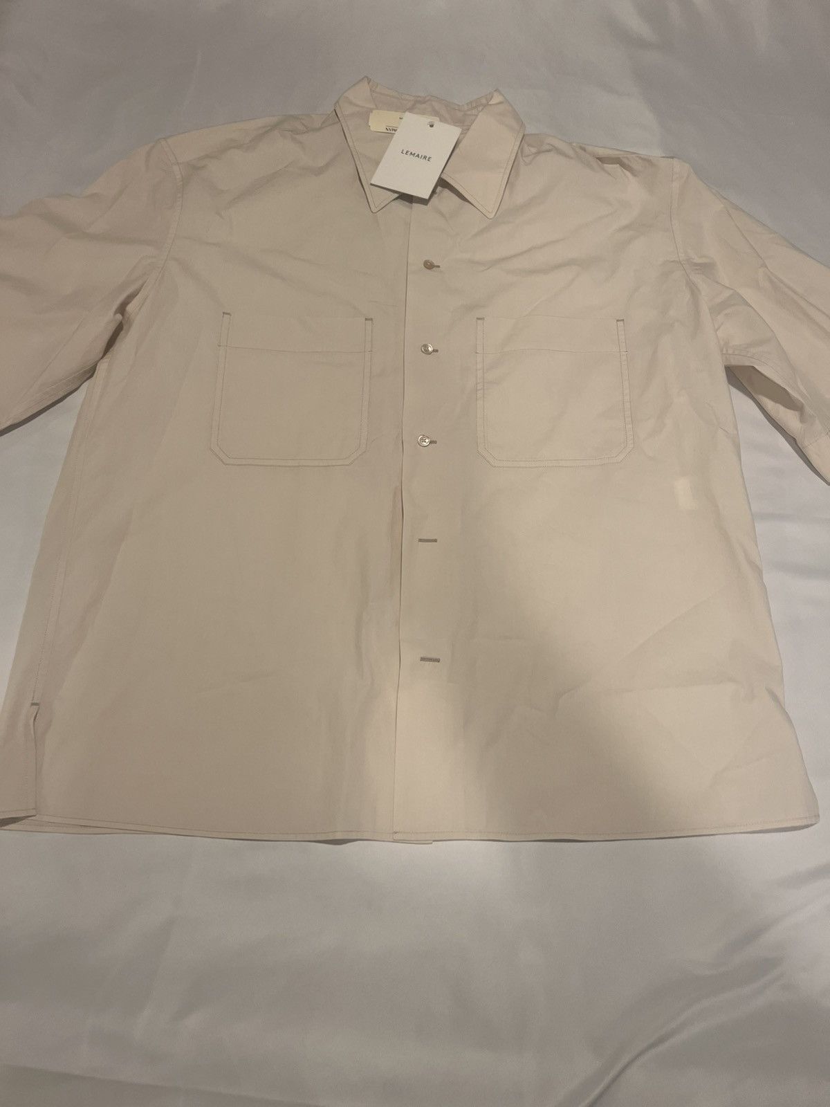 Lemaire Lemaire mens oversized short sleeve shirt. 52/42. $700 Size US L / EU 52-54 / 3 - 9 Thumbnail