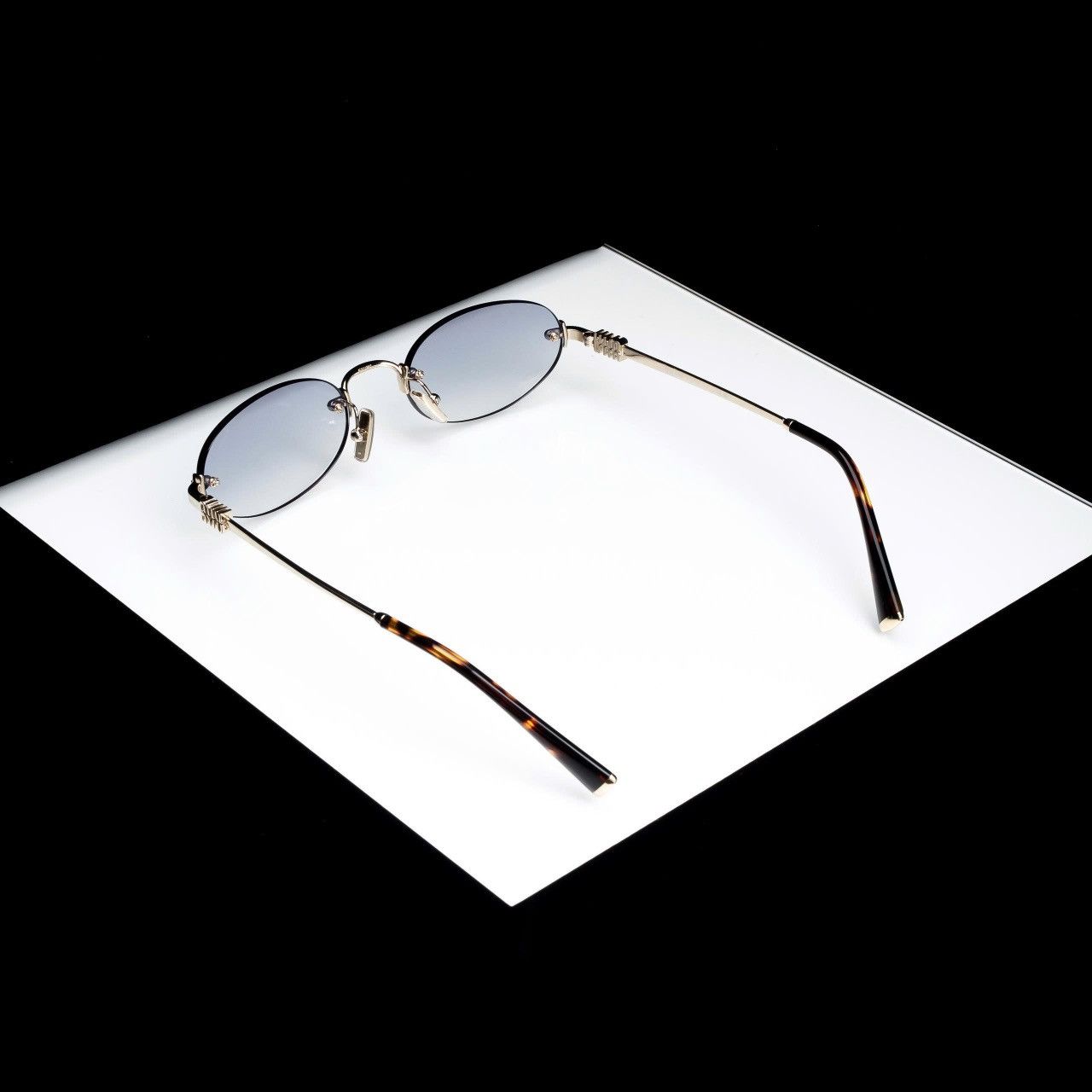 Miu Miu MIU MIU 0MU A54S ZVN80O SUNGLASSES Size ONE SIZE - 4 Thumbnail
