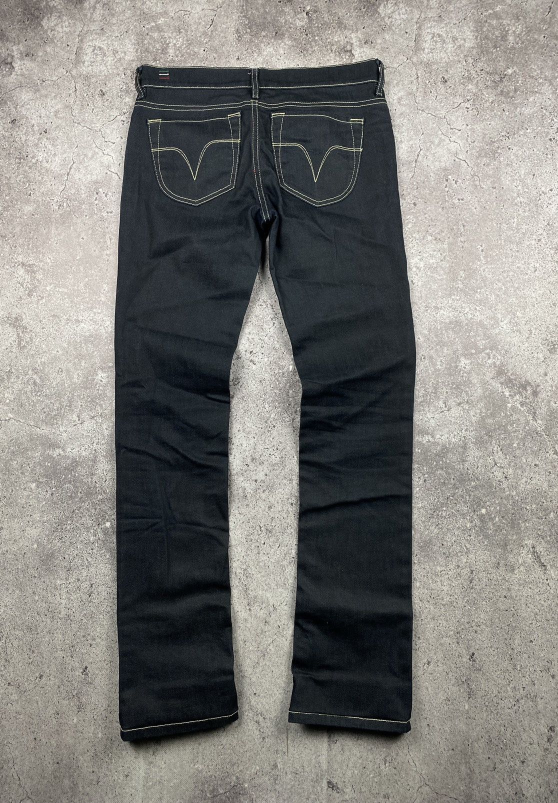 Diesel × Japanese Brand × Junya Watanabe Vintage Diesel Junya Watanabe Baggy distressed Japan jeans😊 Size 28" / US 6 / IT 42 - 7 Thumbnail