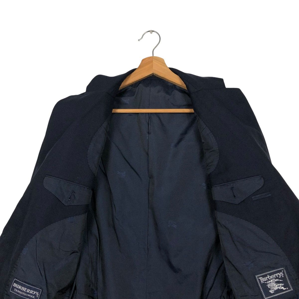 Burberry 🔥VINTAGE BURBERRYS COATS JACKET DOUBLE BREAST GOLDEN BUTTON Size US M / EU 48-50 / 2 - 16 Thumbnail
