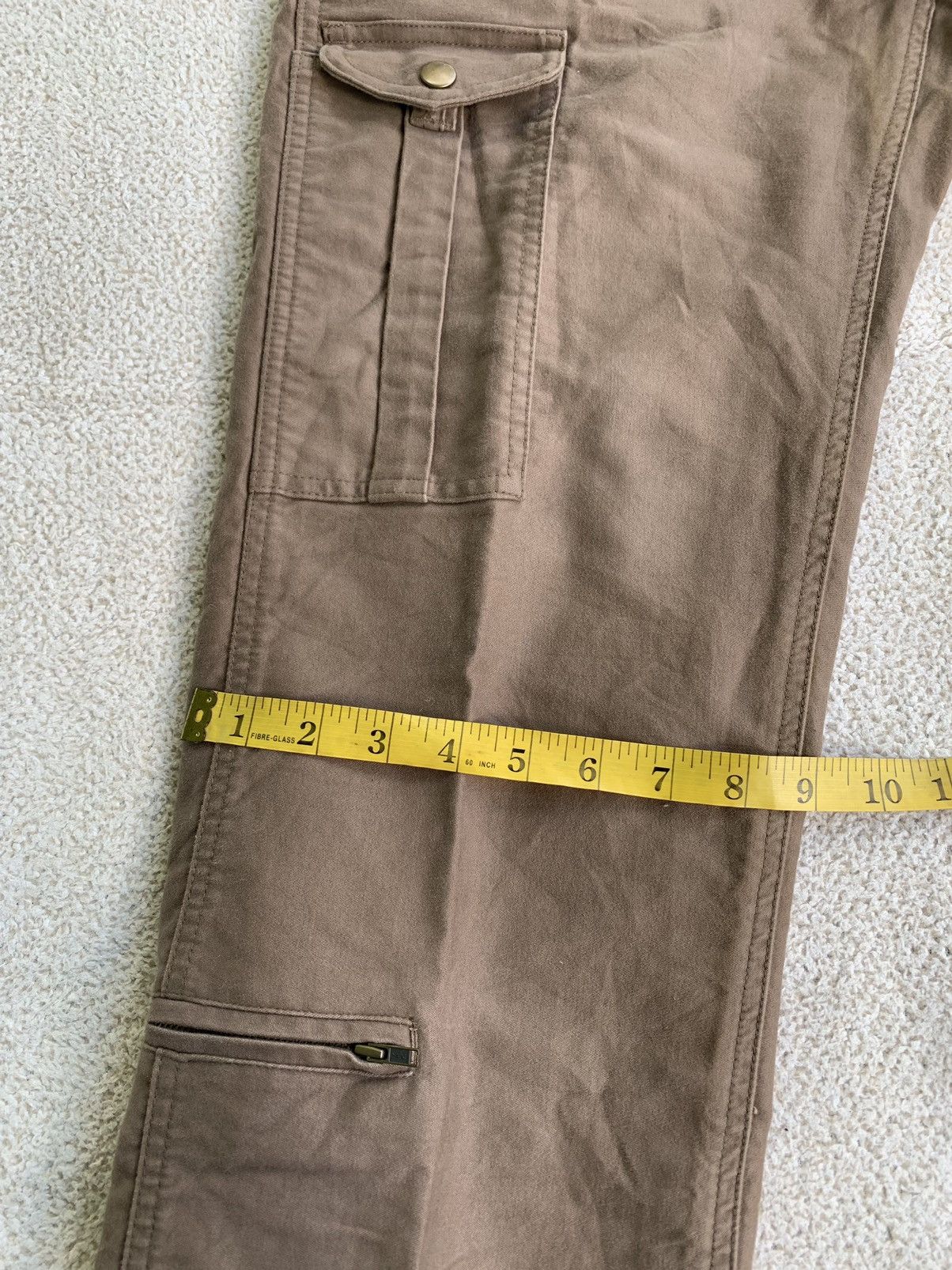Japanese Brand × Le Grande Bleu (L.G.B.) × Vintage VTG 00s Bicolbird design Strap Cargo Pants Size US 30 / EU 46 - 16 Thumbnail