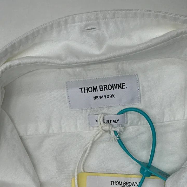 Thom Browne Thom Browne Classic Long Sleeve Oxford Shirt -2507 Size US S / EU 44-46 / 1 - 2 Thumbnail