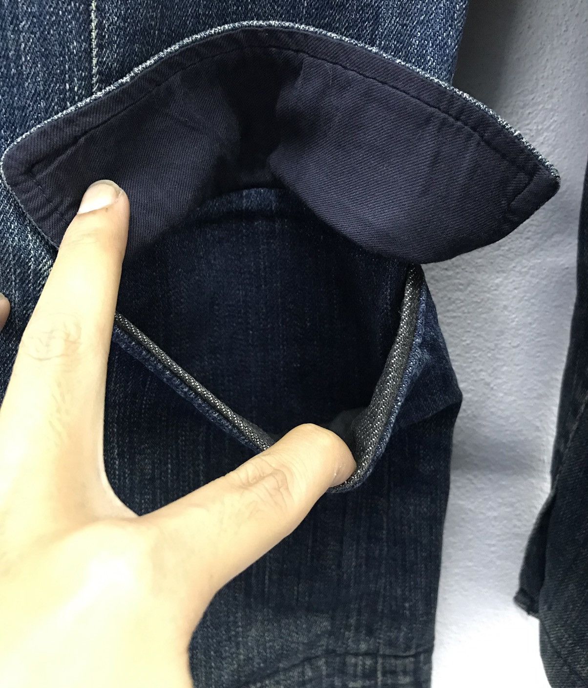 Japanese Brand × Vintage Vintage Junmen Denim Jacket Size US M / EU 48-50 / 2 - 7 Thumbnail