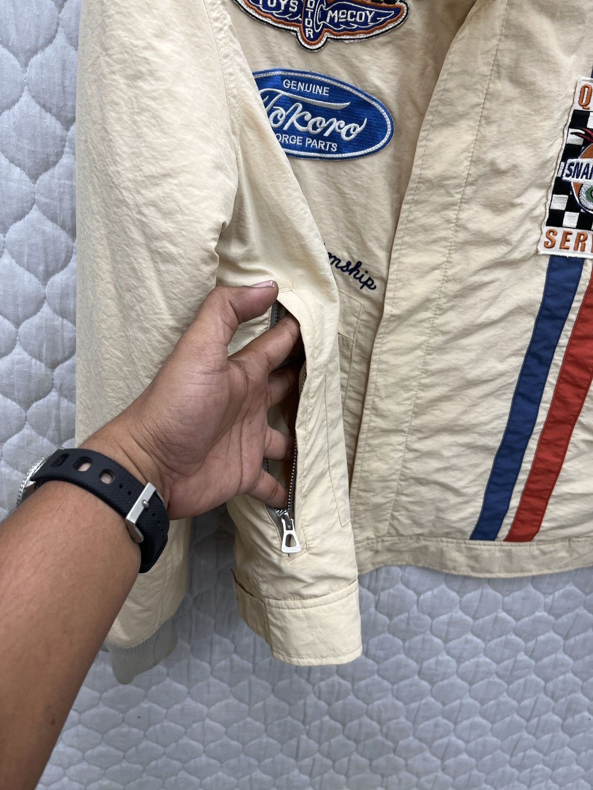 The Real McCoy's 🔥🔥🔥ARCHIVE TOYS MCCOY SNAKE MOTORS RACING TEAM JACKET Size US M / EU 48-50 / 2 - 8 Thumbnail