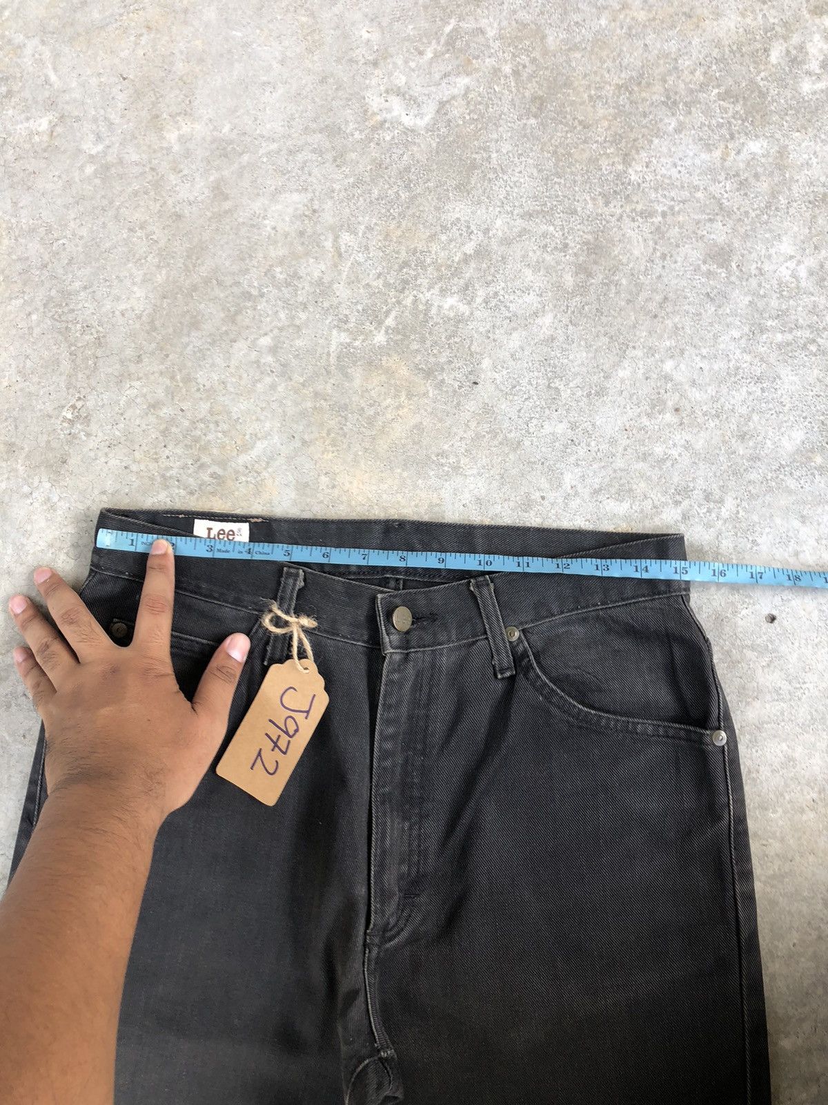 If Six Was Nine Japanese Lee Flared Jeans Distressed Jeans Size US 30 / EU 46 - 18 Thumbnail