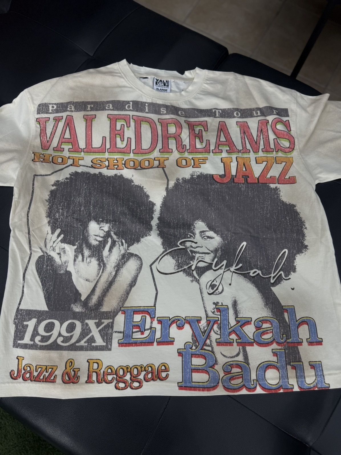 Vale Valley White Jazz Tee Shirt Size XL (NEW) Size US XL / EU 56 / 4 - 3 Thumbnail
