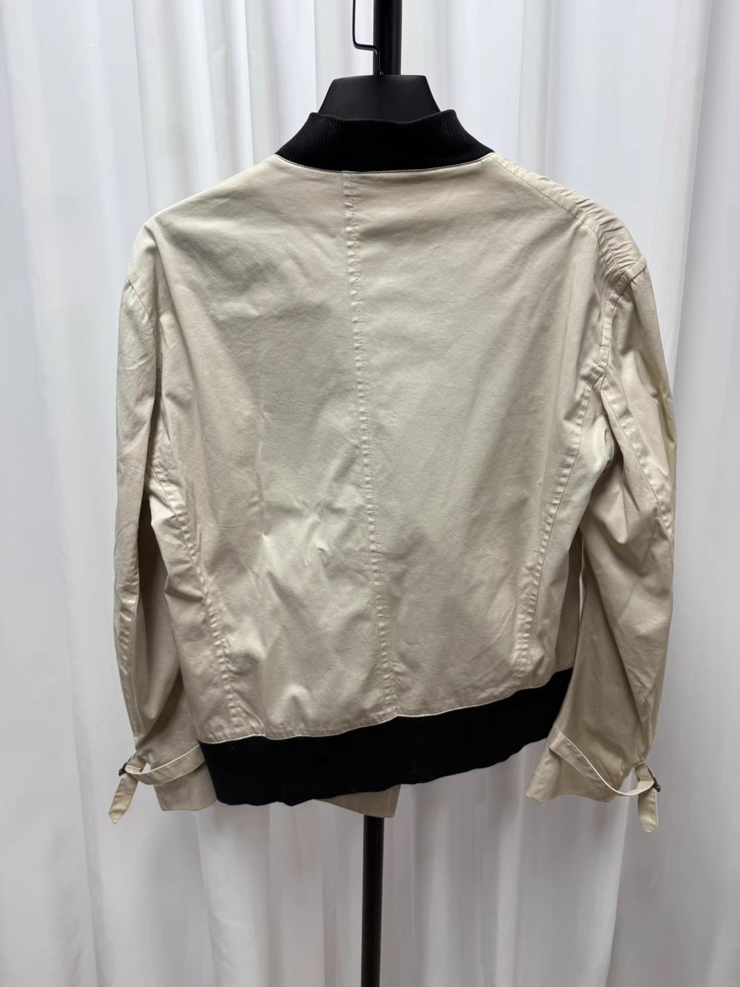 Ann Demeulemeester Ann Demeulemeester Asymmetrical Off-White Jacket K20 Size US S / EU 44-46 / 1 - 4 Thumbnail