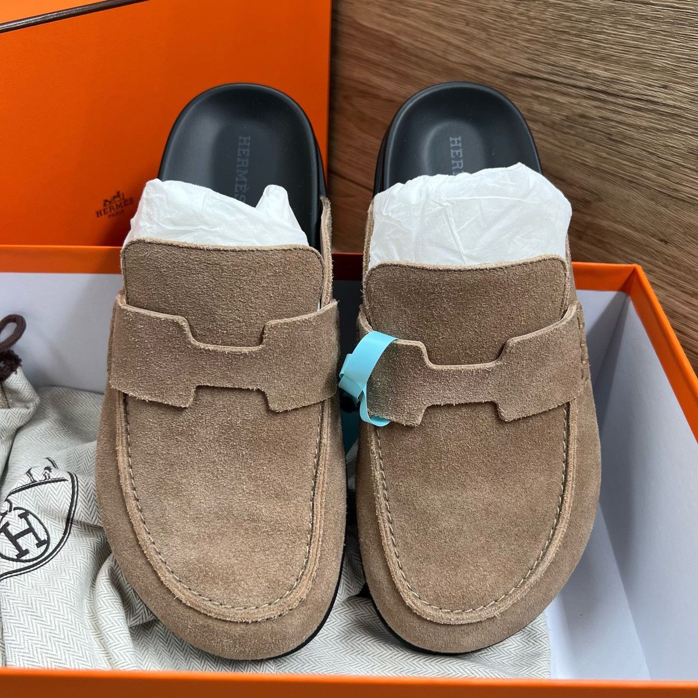 Hermes Hermes Brown Sandals us_8 Women Size US 8 / IT 38 - 1 Thumbnail
