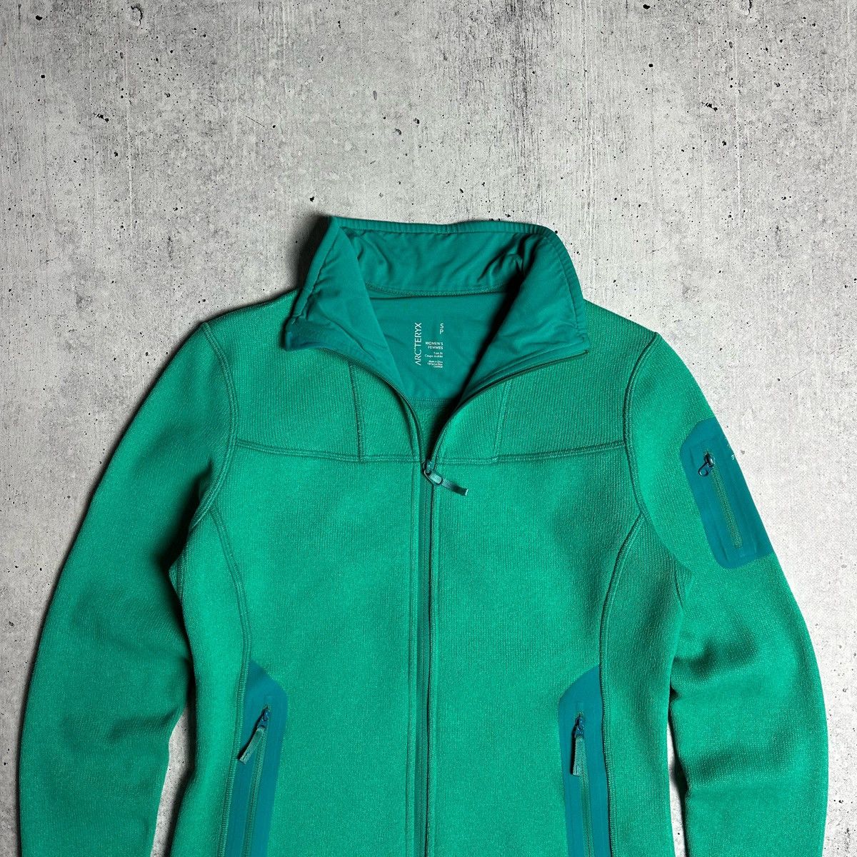Arc'teryx Arcteryx Hoodie Zip Up Fleece Jacket Turquoise Colour Size S / US 4 / IT 40 - 5 Thumbnail