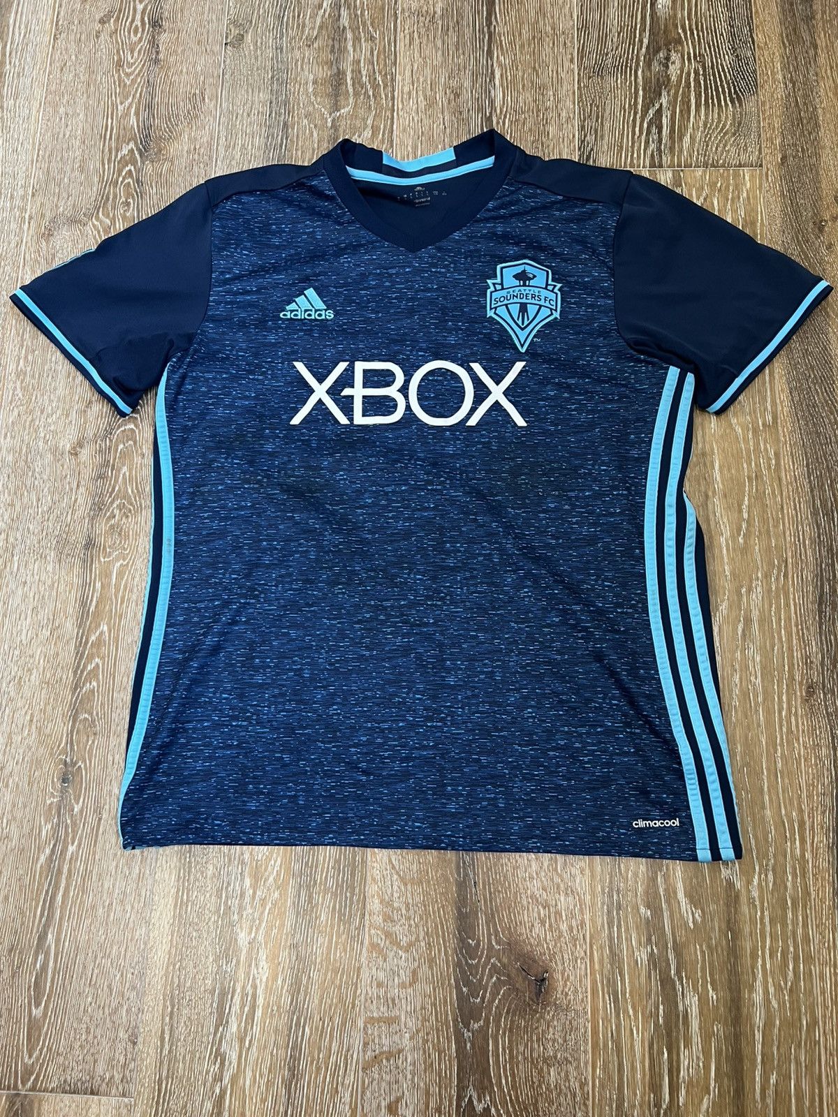Adidas Adidas seattle sounders fc xbox soccer kit jersey Size US L / EU 52-54 / 3 - 1 Thumbnail