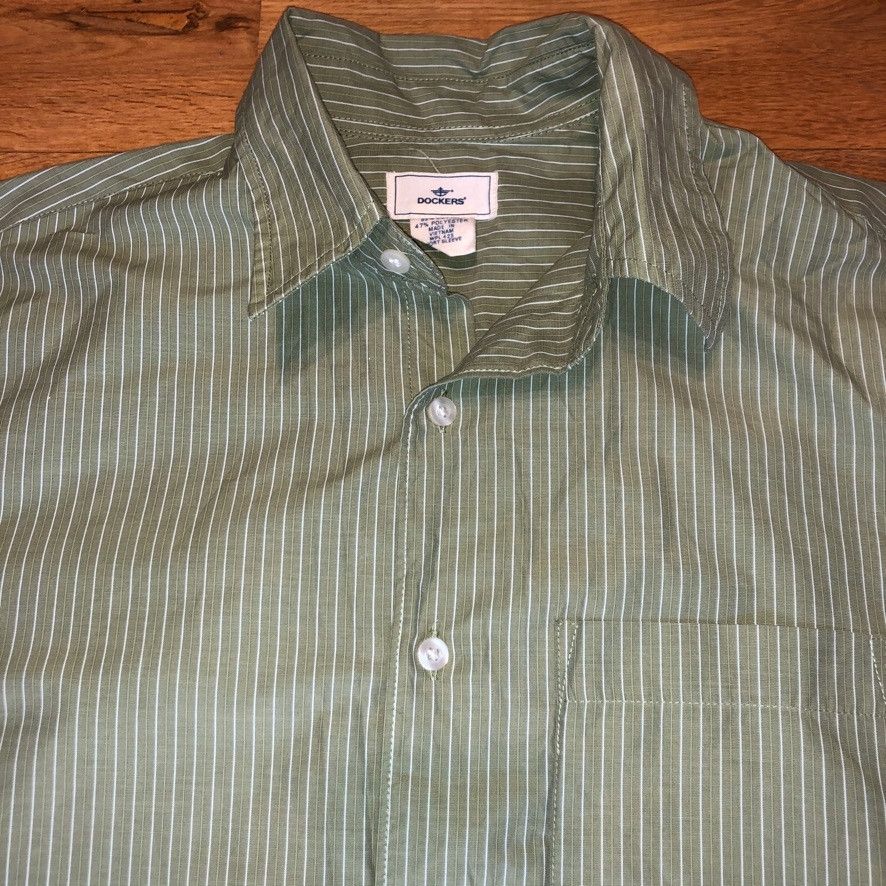 Dockers × Vintage DOCKERS MEN'S FASHIONABLE SHIRT STRIPES Size S Size US S / EU 44-46 / 1 - 3 Thumbnail