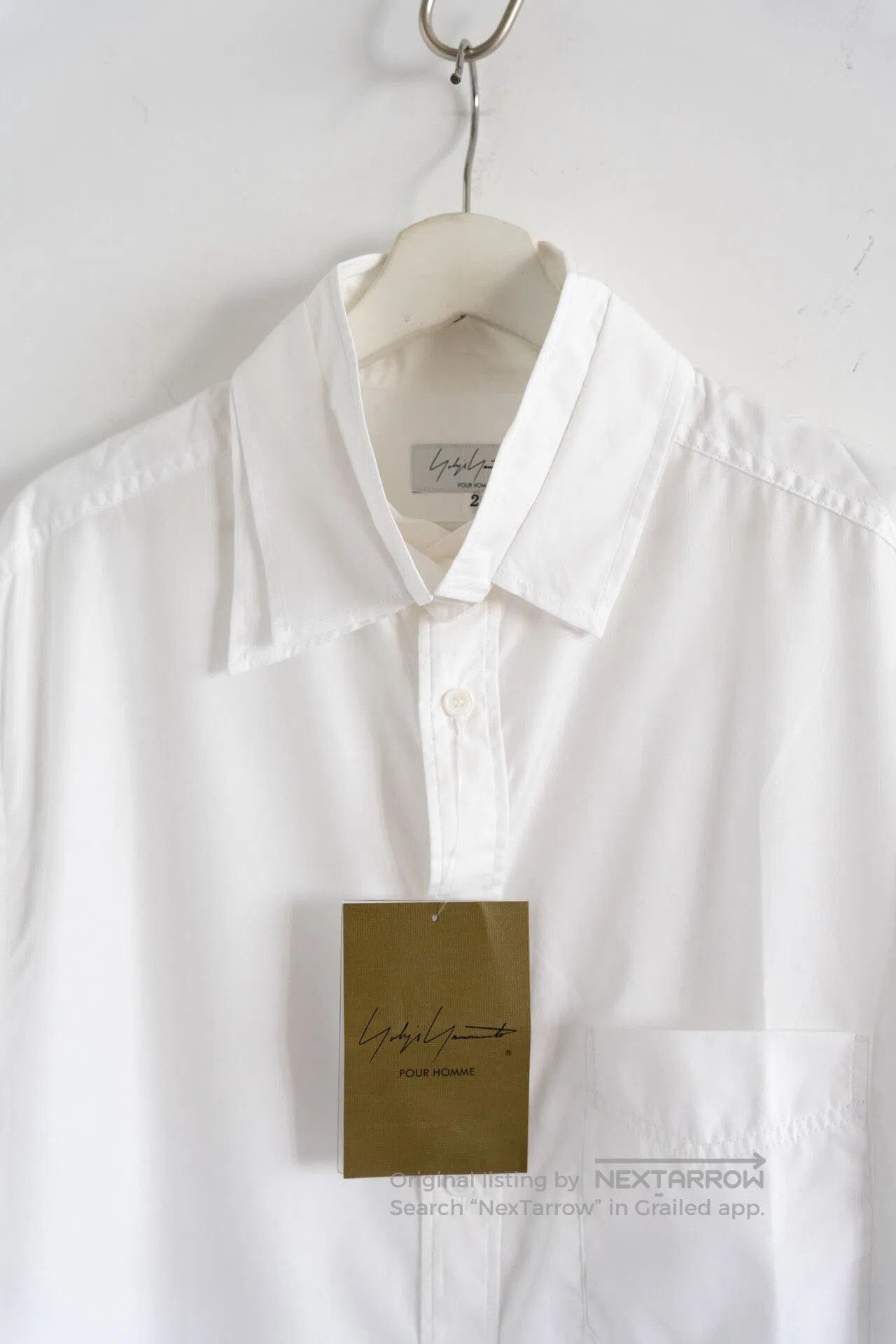 Yohji Yamamoto detachable collar white shirt by yohji yamamoto. Size US M / EU 48-50 / 2 - 3 Thumbnail