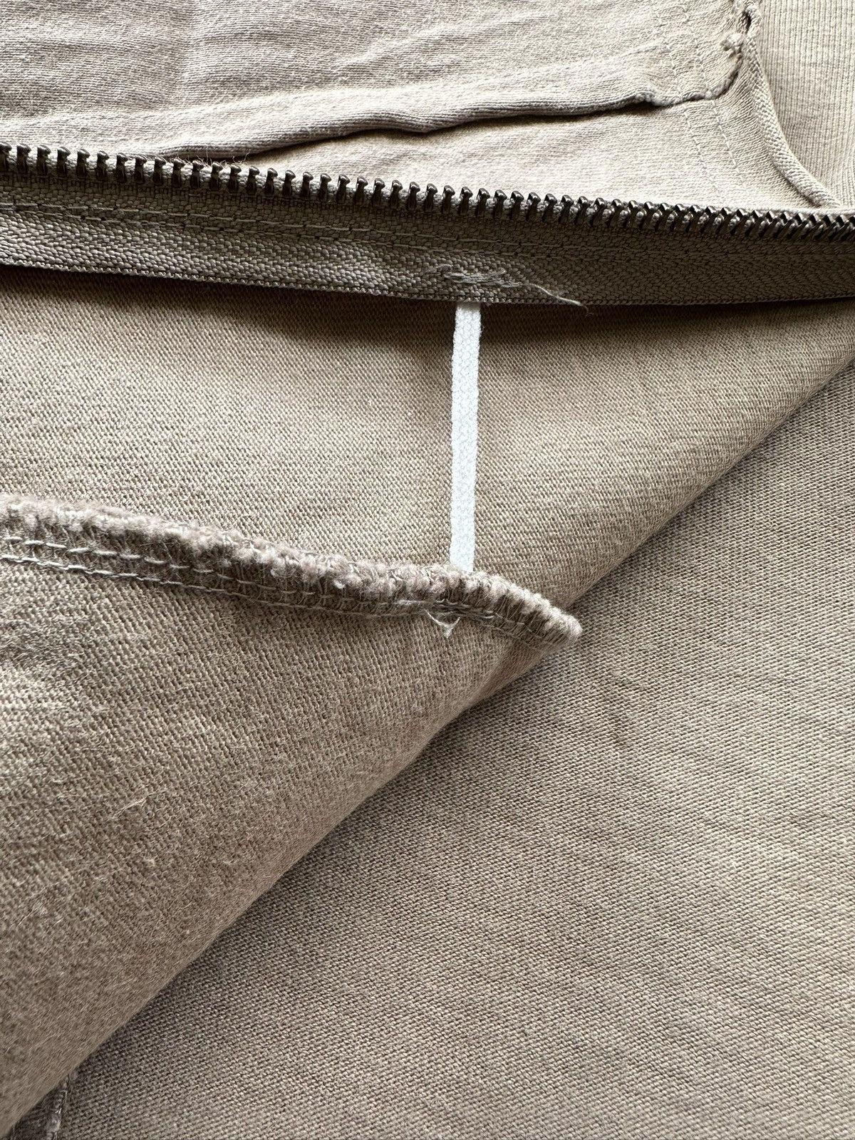 14th Addiction 00's Battalion Japan raw edge slim zipper hoodie Size US S / EU 44-46 / 1 - 22 Thumbnail