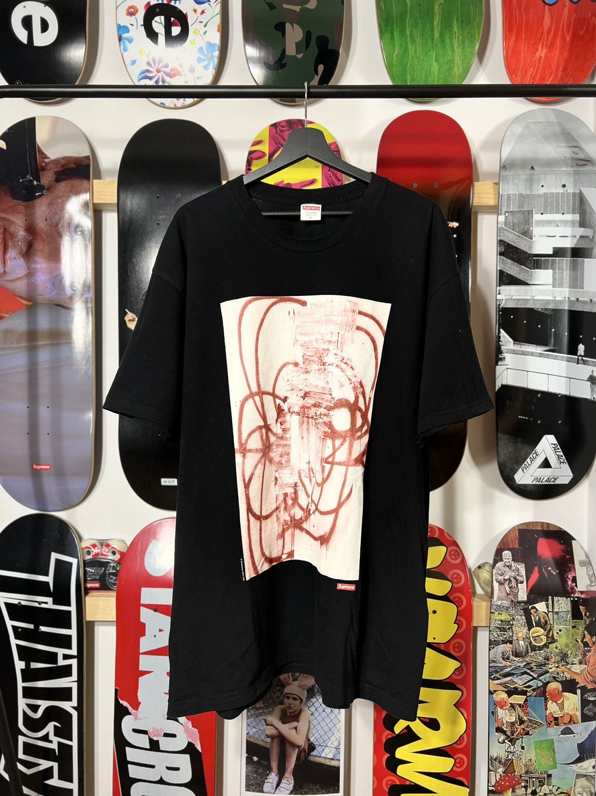 Supreme Supreme x Christopher Wool 2001 tee Size US XL / EU 56 / 4 - 1 Thumbnail