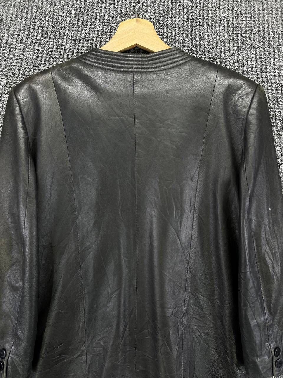 Pierre Balmain Vintage Pierre Balmain Luxury Button Up Leather Jacket Size M / US 6-8 / IT 42-44 - 14 Thumbnail