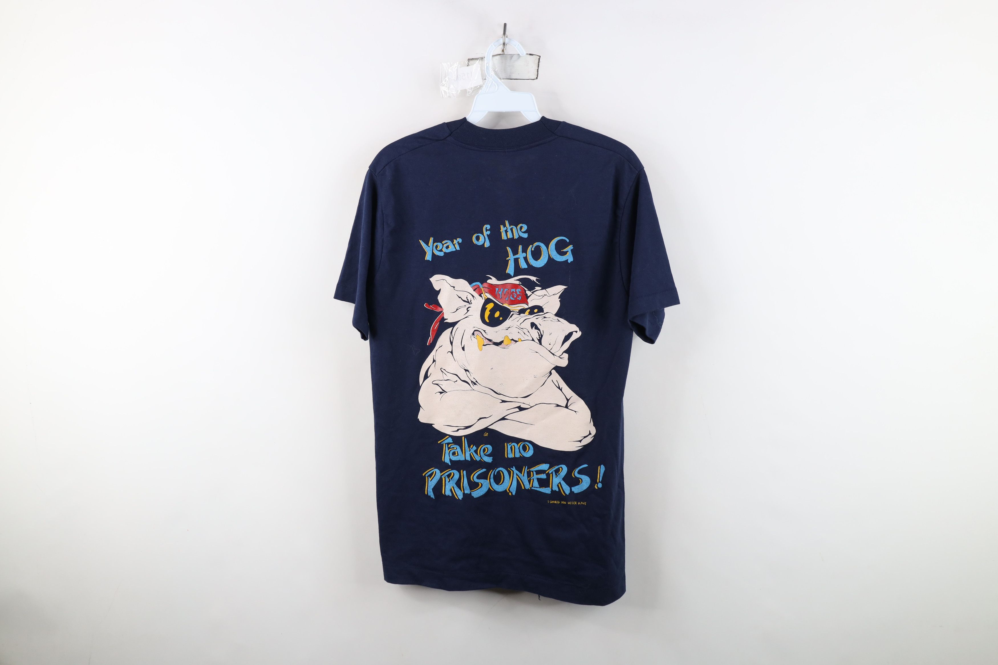 Vintage Vintage 80s Washington World Mud Bowl Hogs T-Shirt USA Size US S / EU 44-46 / 1 - 14 Thumbnail