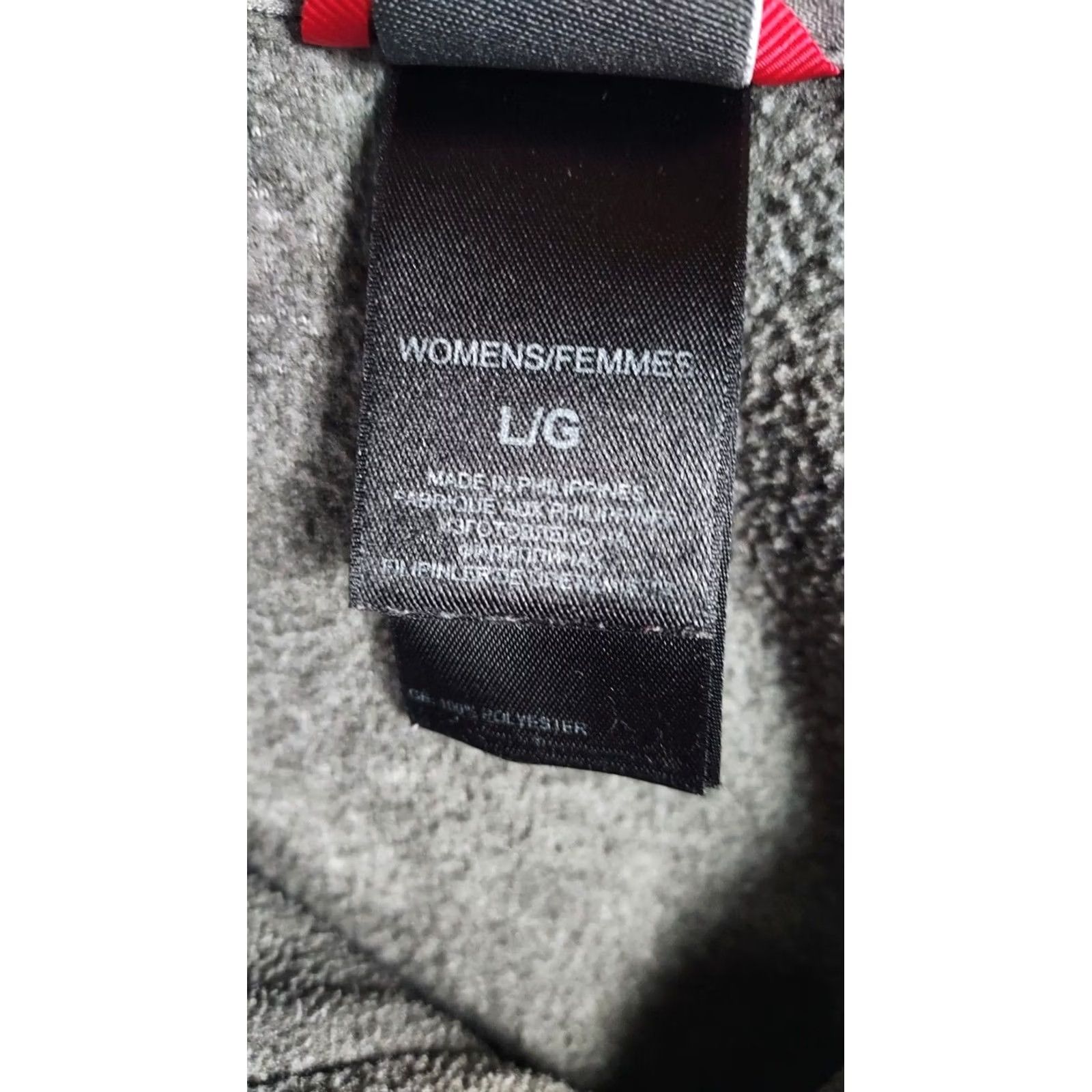 The North Face The North Face Womens Polartec Quarter Zip Fleece Pullover Gray L Outdoor Pullover Long Sleeve Zip Size L / US 10 / IT 46 - 6 Thumbnail