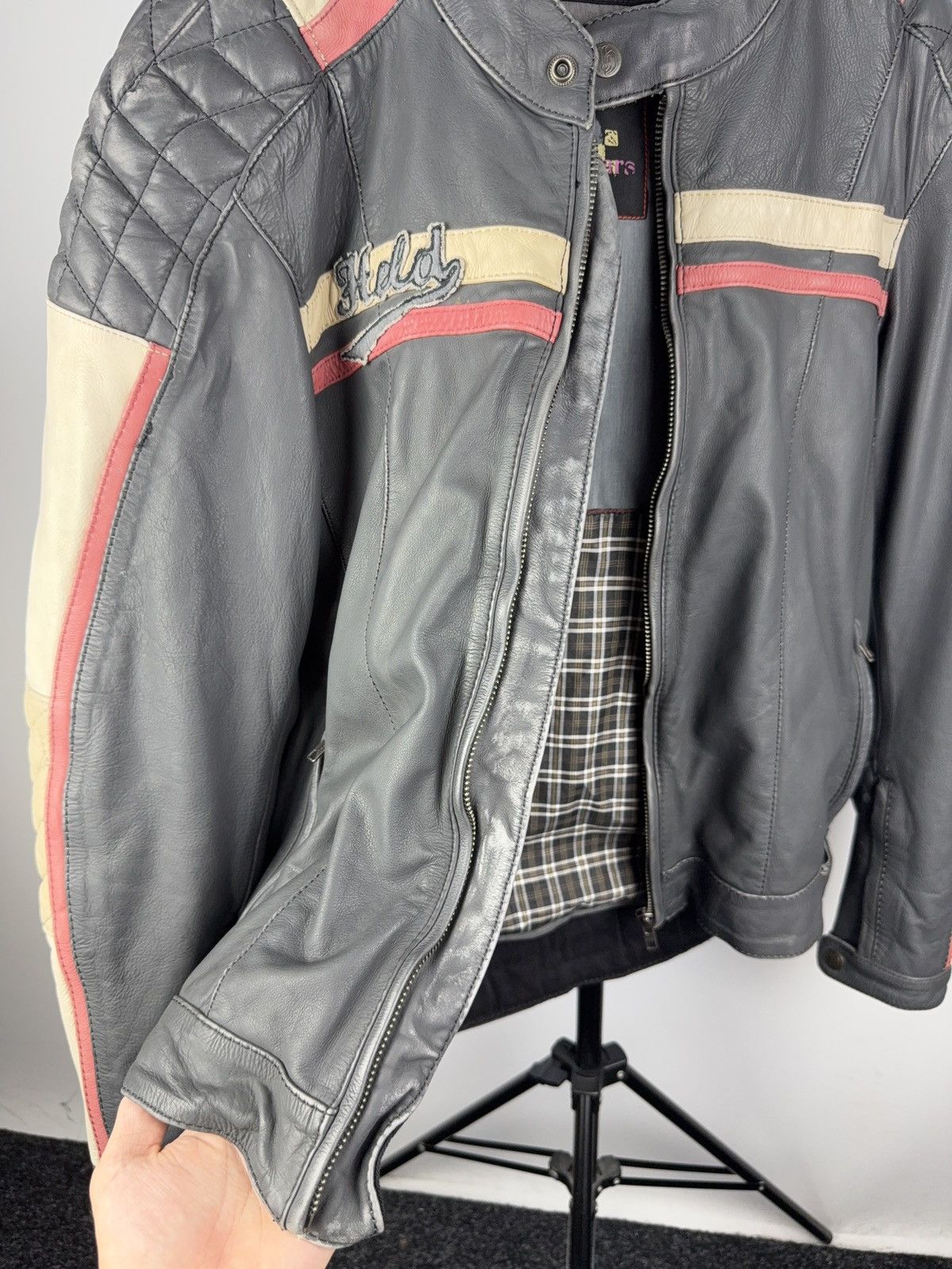 Harley Davidson Vintage 90s Retro HELD Leather Jacket Biker Moto Size US S / EU 44-46 / 1 - 20 Thumbnail