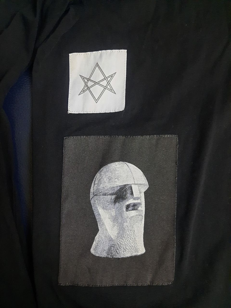 Rick Owens SS18 Patch Crew Sweatshirt Size US S / EU 44-46 / 1 - 3 Thumbnail