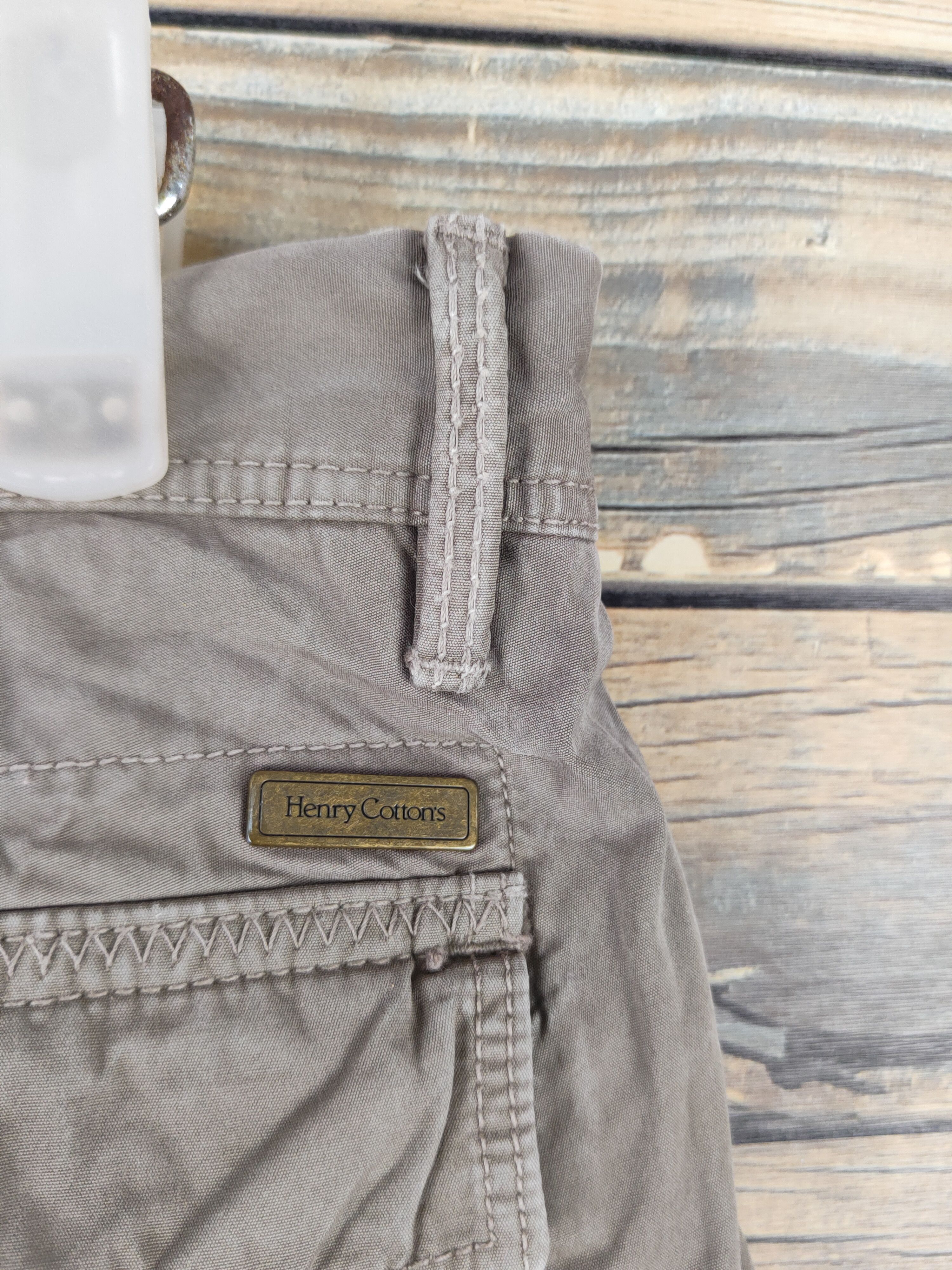Henry Cotton's Henry Cottons Brown Multipocket Tactical Cargo Pants #W2101 Size US 32 / EU 48 - 10 Thumbnail
