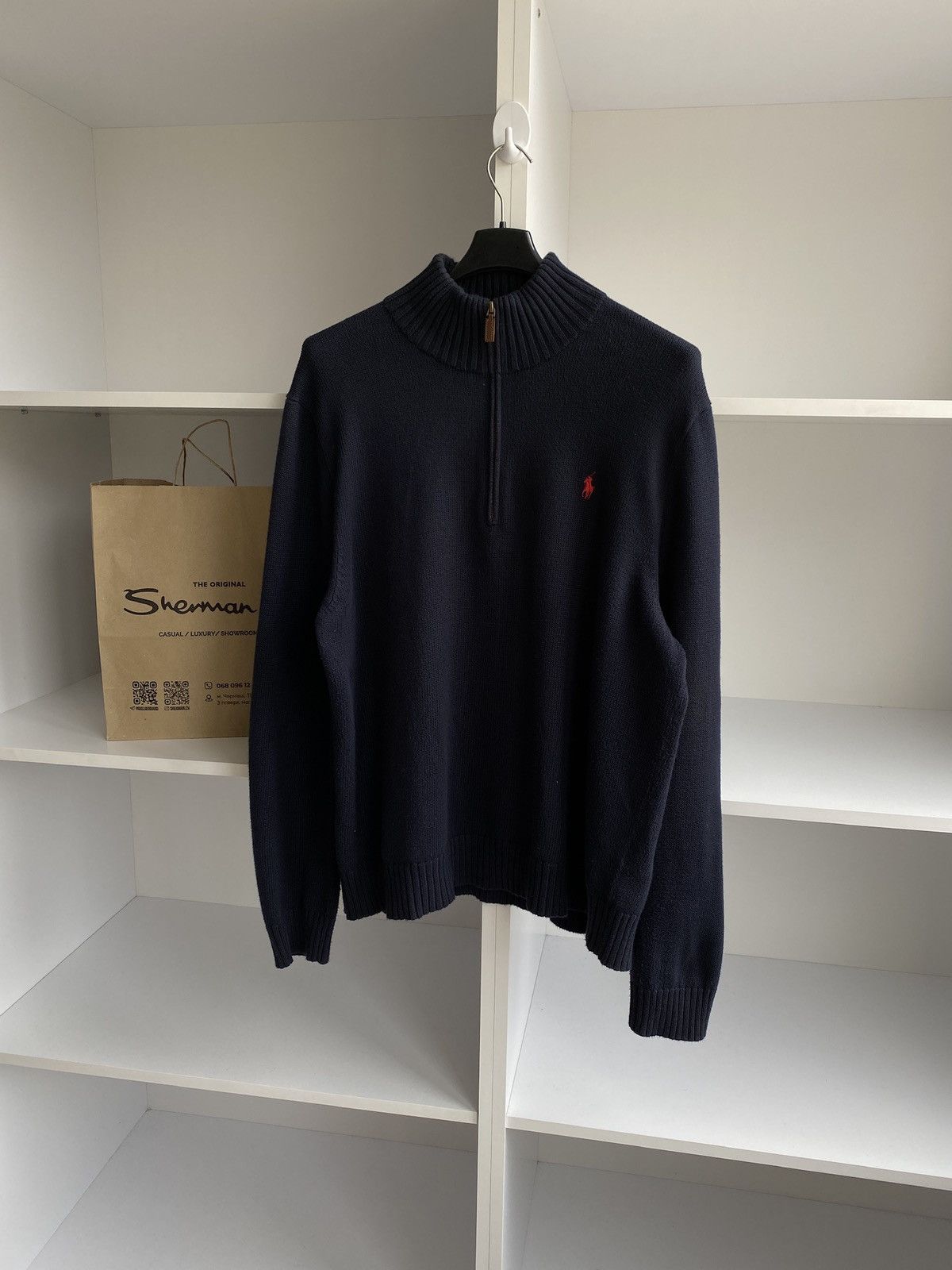 Polo Ralph Lauren × Vintage Vintage Polo Ralph Lauren cardigan sweater Size US XL / EU 56 / 4 - 2 Thumbnail