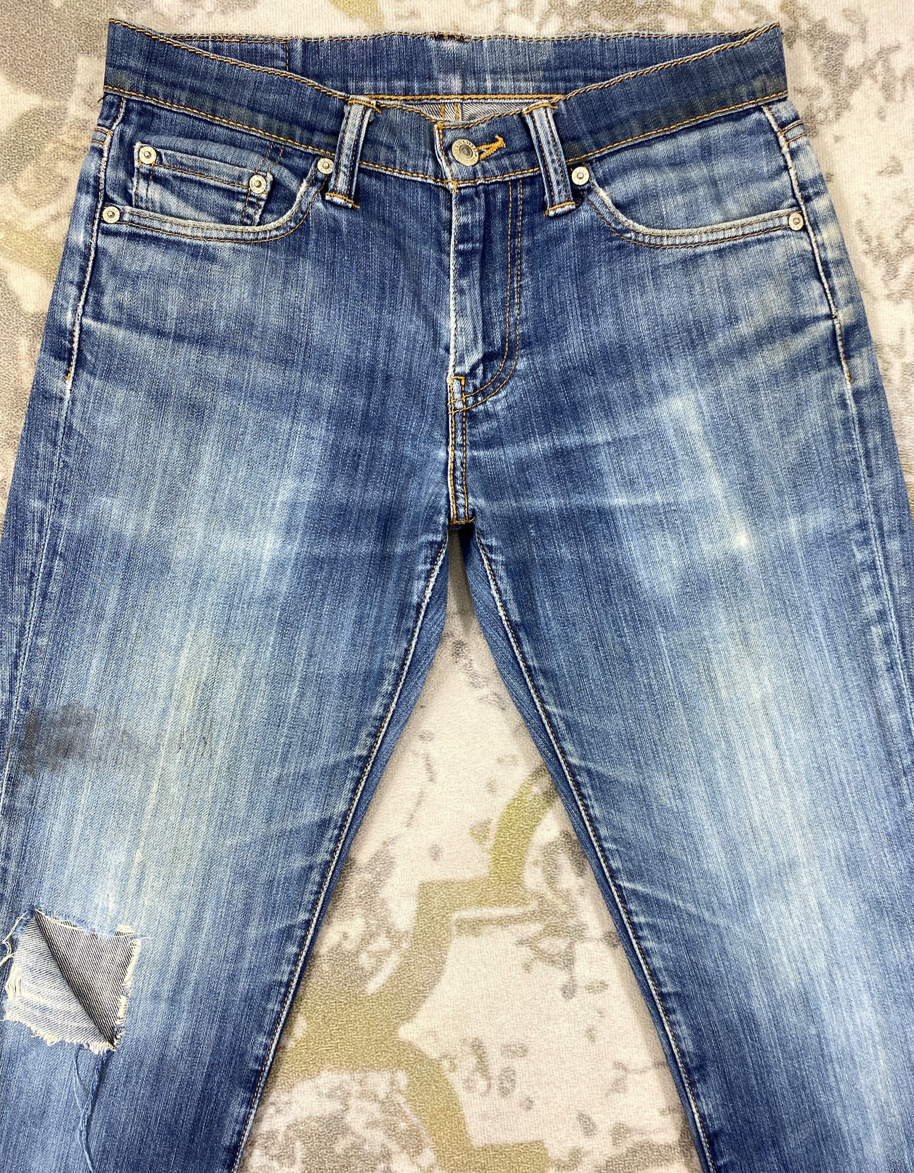 Levi's Vintage Levi's 511 Distressed Denim 31x31 JN064 Size US 31 - 3 Thumbnail