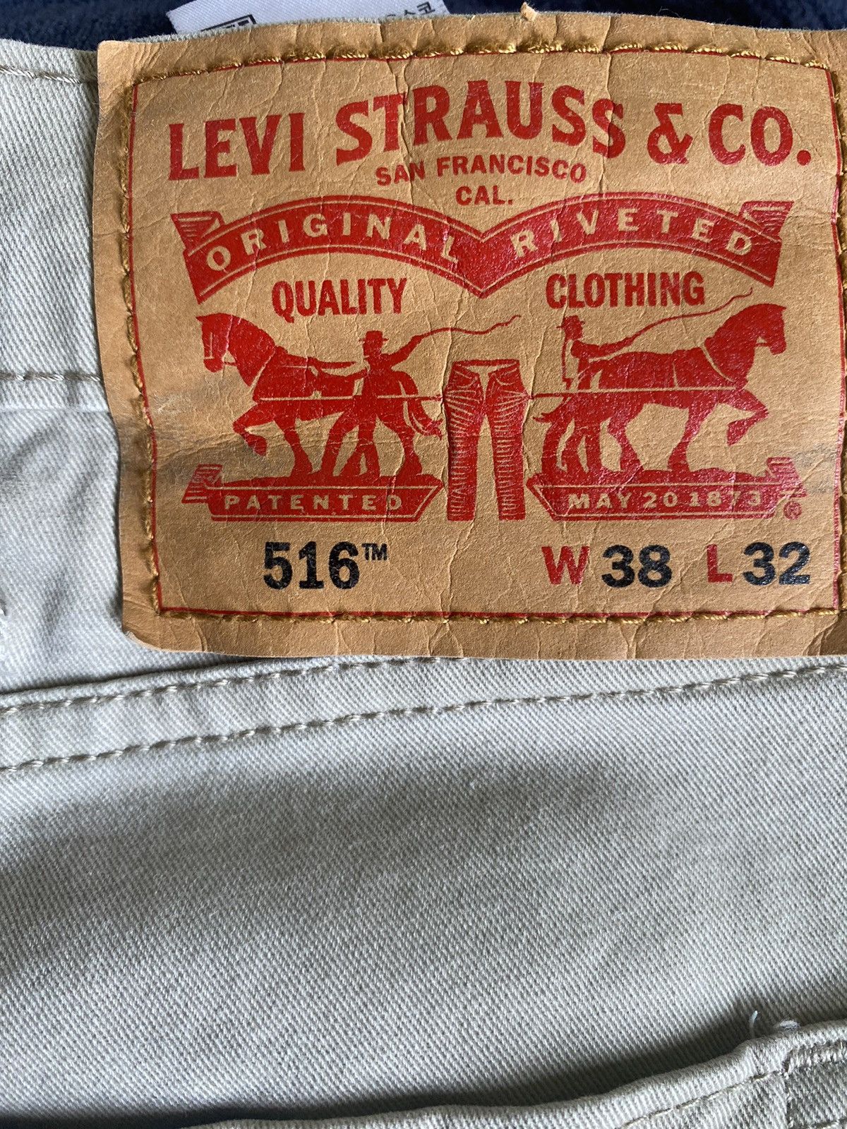 Levi's Men’s Medium Levi’s 516 Size US 38 / EU 54 - 2 Thumbnail