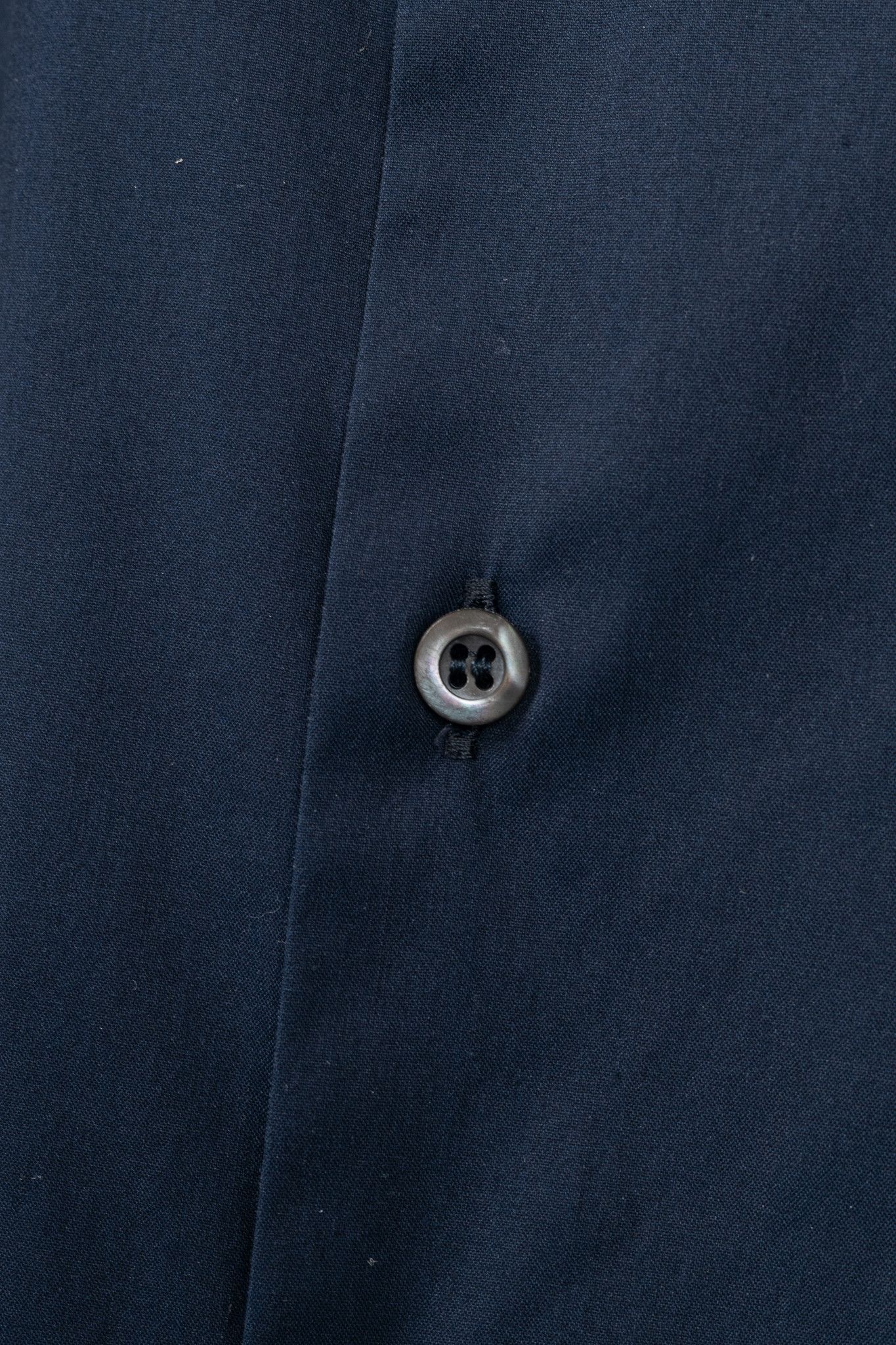 Prada Prada Navy Cotton-Poplin Buttoned Shirt Size US XL / EU 56 / 4 - 8 Thumbnail