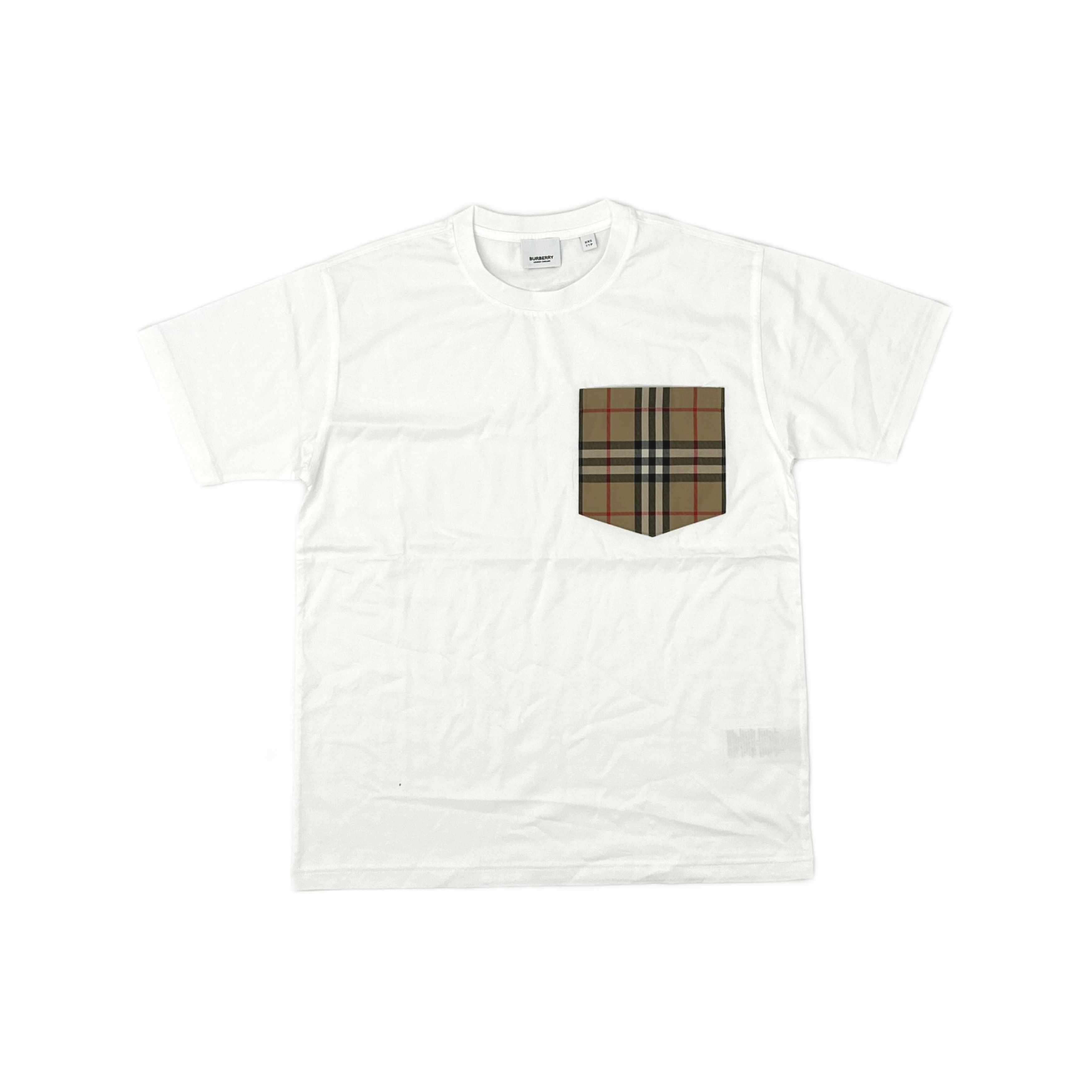 Burberry Burberry Check Pocket T-Shirt Size XXS Size XXS / US 00 / IT 34 - 1 Thumbnail