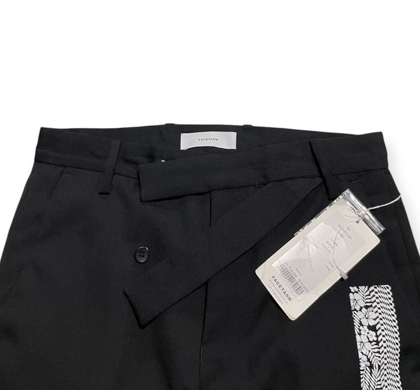 Facetasm 21SS Barcode Printed Trousers Size US 30 / EU 46 - 6 Thumbnail