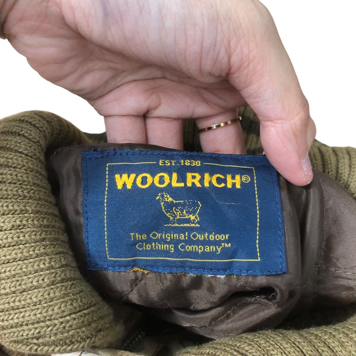 Woolrich Woolen Mills Vintage WOOLRICH WOOLEN MILLS Made in Usa Bomber Cotton Size US L / EU 52-54 / 3 - 7 Thumbnail