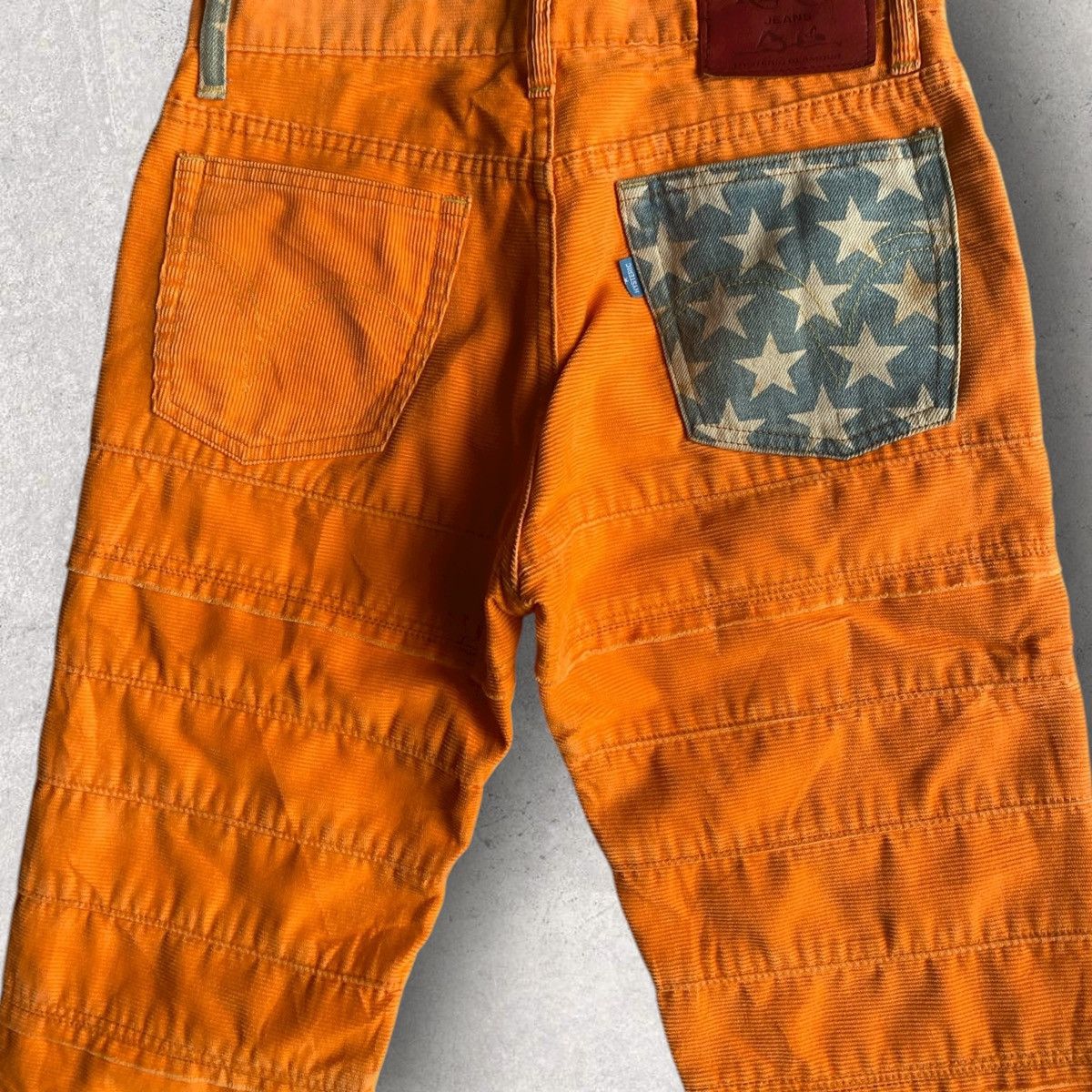 Hysteric Glamour HG Orange Corduroy Hagi Bootcut Pants Size US 28 / EU 44 - 4 Thumbnail