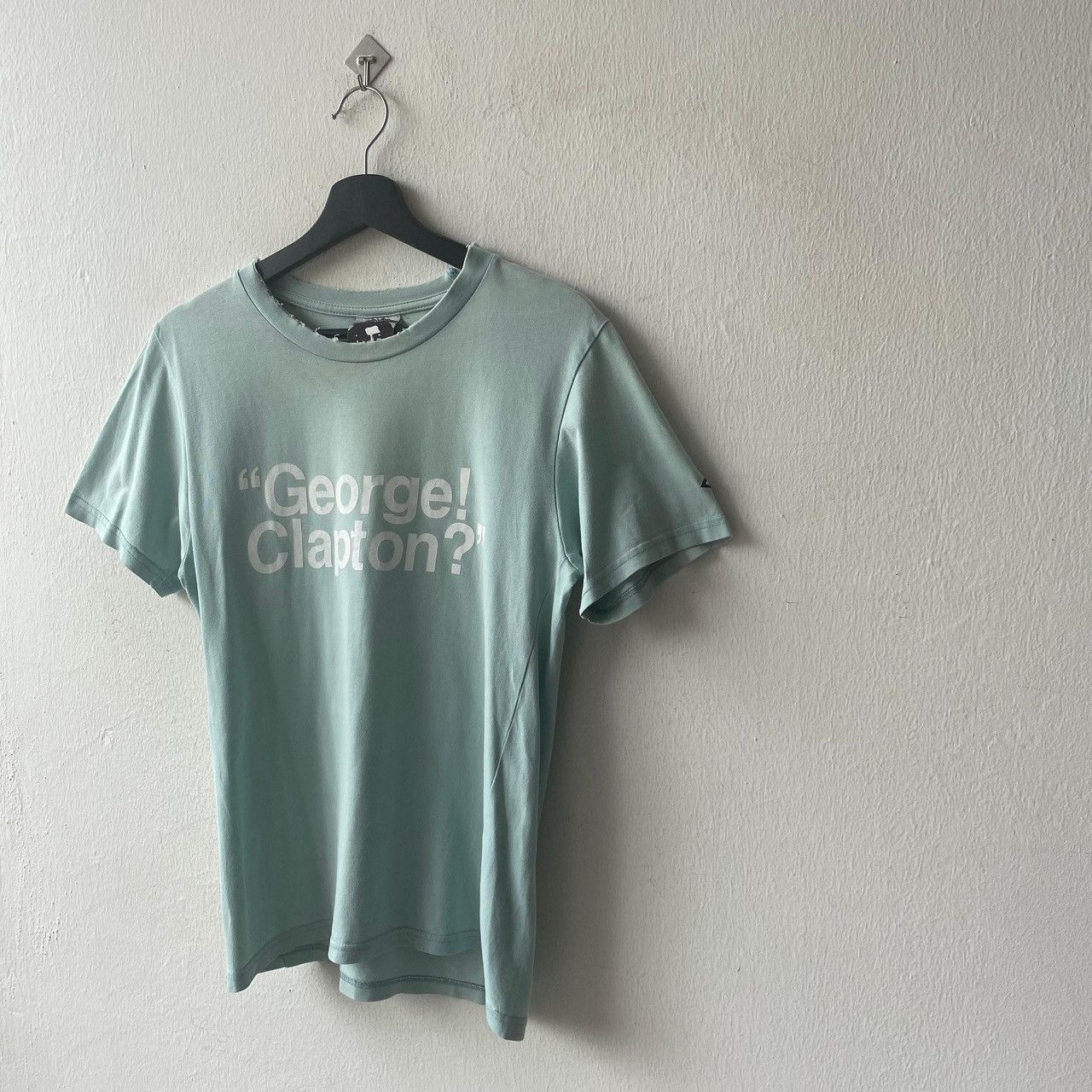Hysteric Glamour × Japanese Brand “George! Clapton?” Hysteric Glamour Distressed Tshirt Size US S / EU 44-46 / 1 - 3 Thumbnail