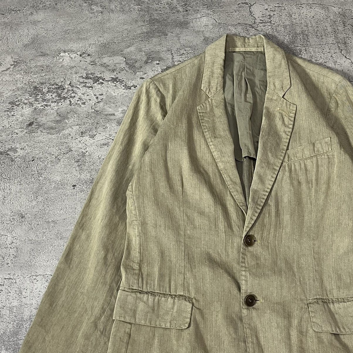 C.P. Company CP Company 3 Button Cotton Blazer - Olivet Size 46S - 3 Thumbnail