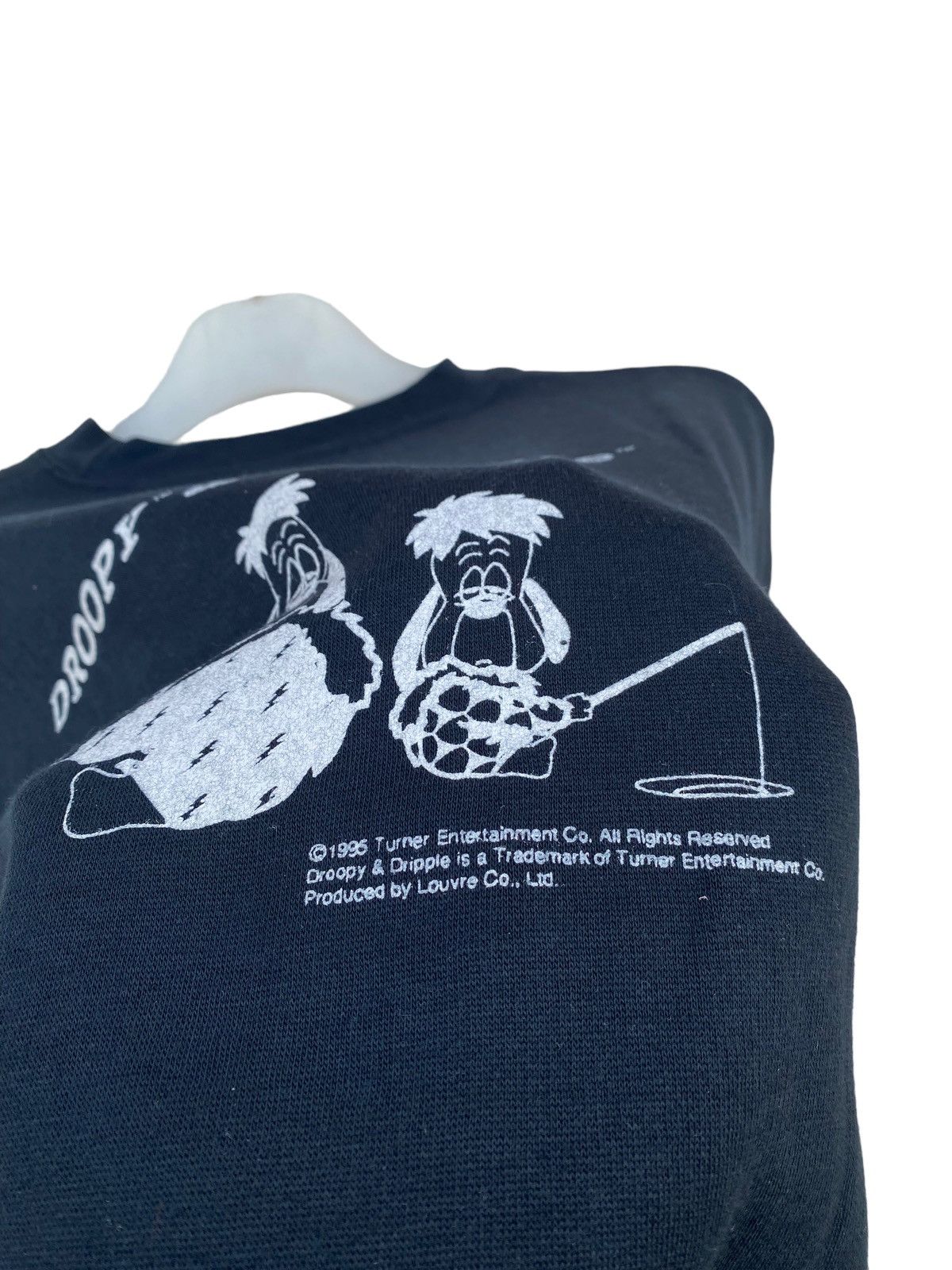Cartoon Network × Disney × Vintage Vintage 1995 Droopy and Dripple By Turner Ent Sweatshirt Size US L / EU 52-54 / 3 - 3 Thumbnail
