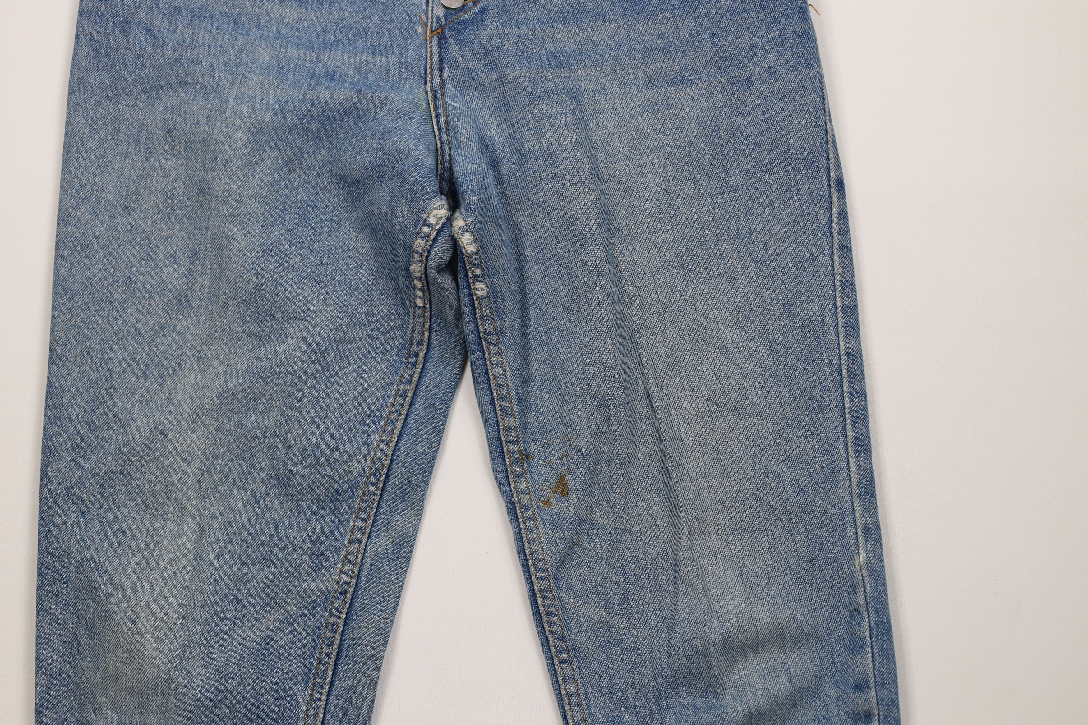 Guess Vintage 90s Guess Fly Tapered Leg Denim Jeans Blue USA Size US 30 / EU 46 - 3 Thumbnail