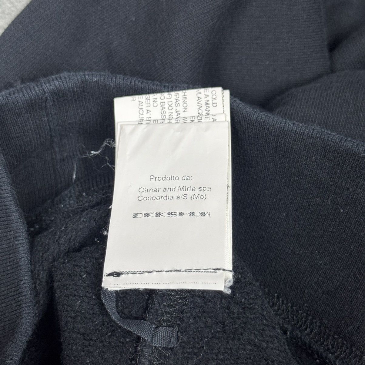 Rick Owens × Rick Owens Drkshdw Rick Owens - DRKSHDW - Black Stitching Crewneck Sweatshirt Size US XS / EU 42 / 0 - 9 Thumbnail