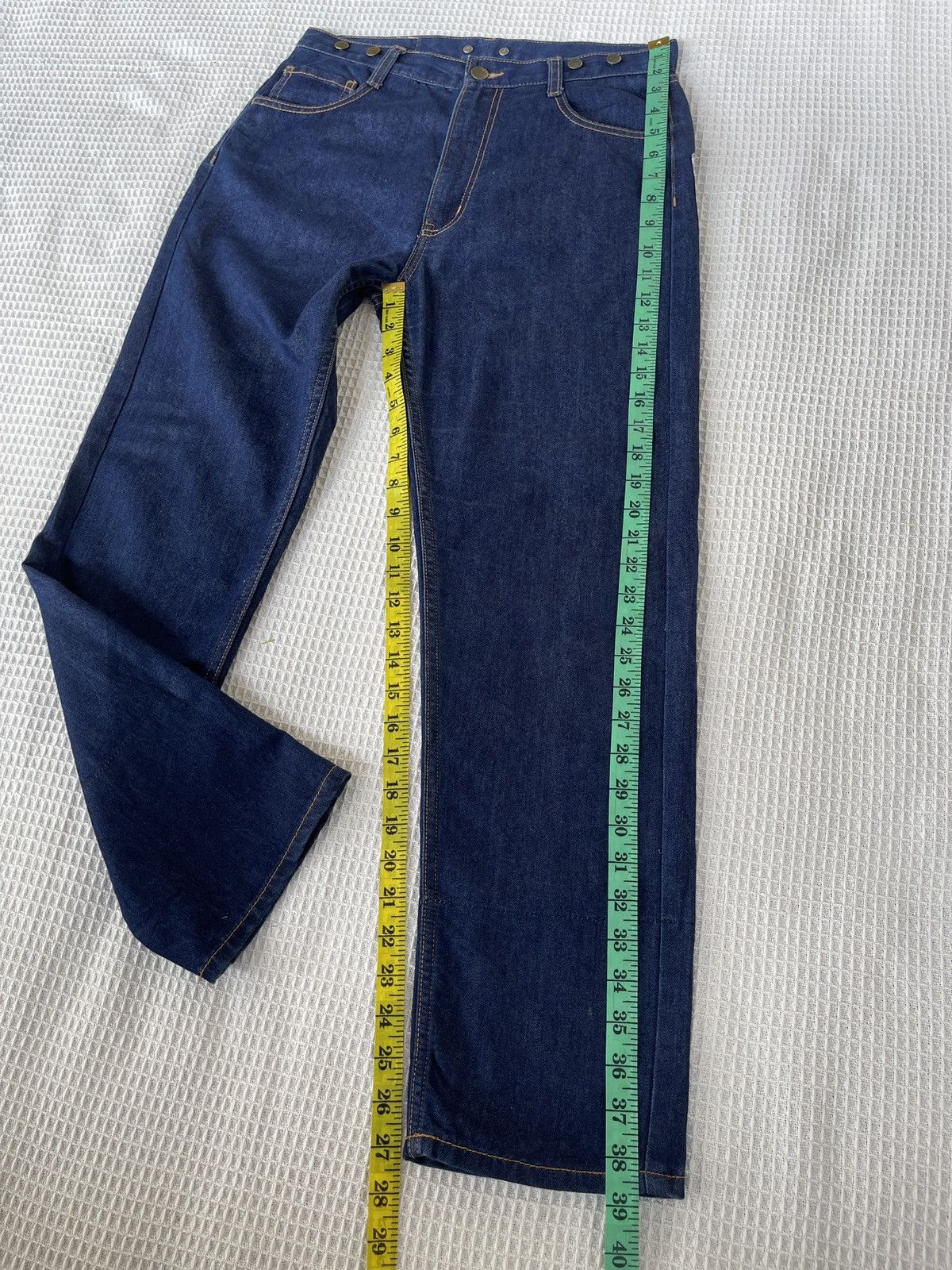 Ne-Net Vintage 90s🔥Ne-Net🔥Double Patchwork Pocket Jeans Size US 30 / EU 46 - 7 Thumbnail