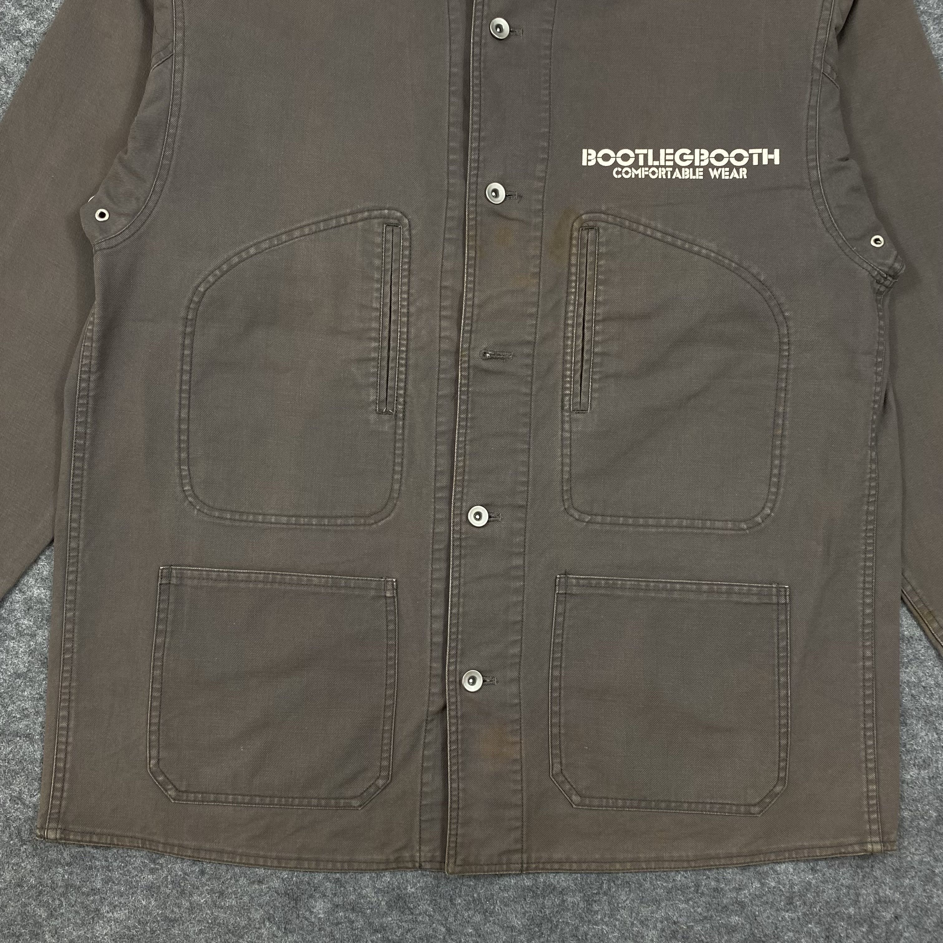 Japanese Brand Vintage 90s Bootleg Booth Japanese Brand Chore Work-611 Size US XL / EU 56 / 4 - 7 Thumbnail