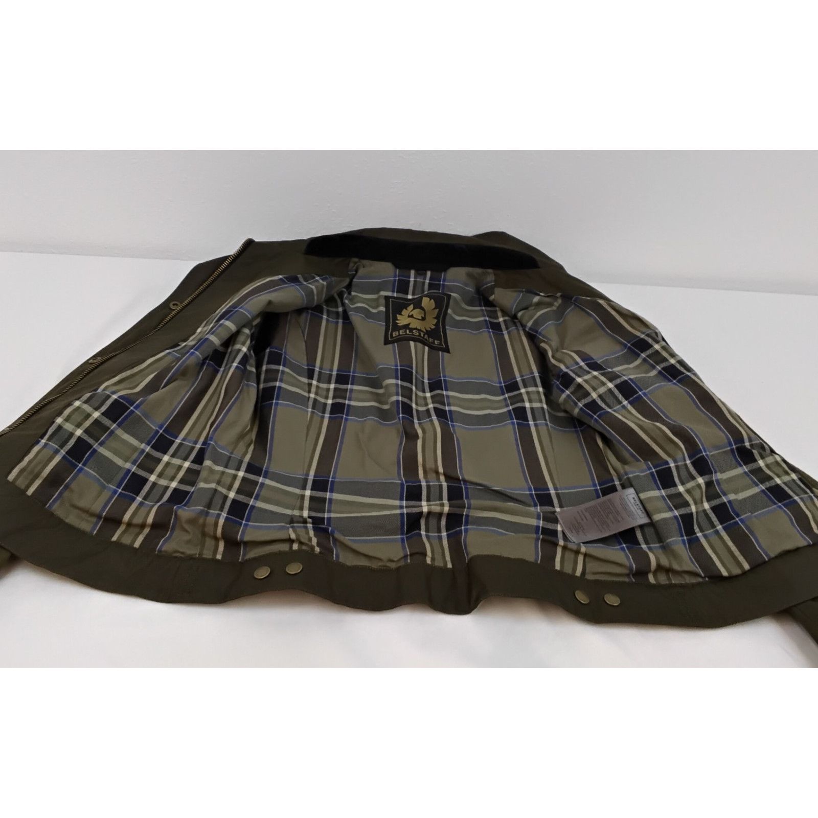 Belstaff Belstaff Waxed Tin Cloth Jacket Men's 42 Brown narrow waist Size US S / EU 44-46 / 1 - 5 Thumbnail