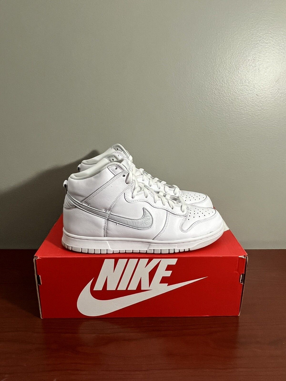 Nike Nike Dunk High SP Pure Platinum White Mens Size 10 Size US 10 / EU 43 - 2 Thumbnail