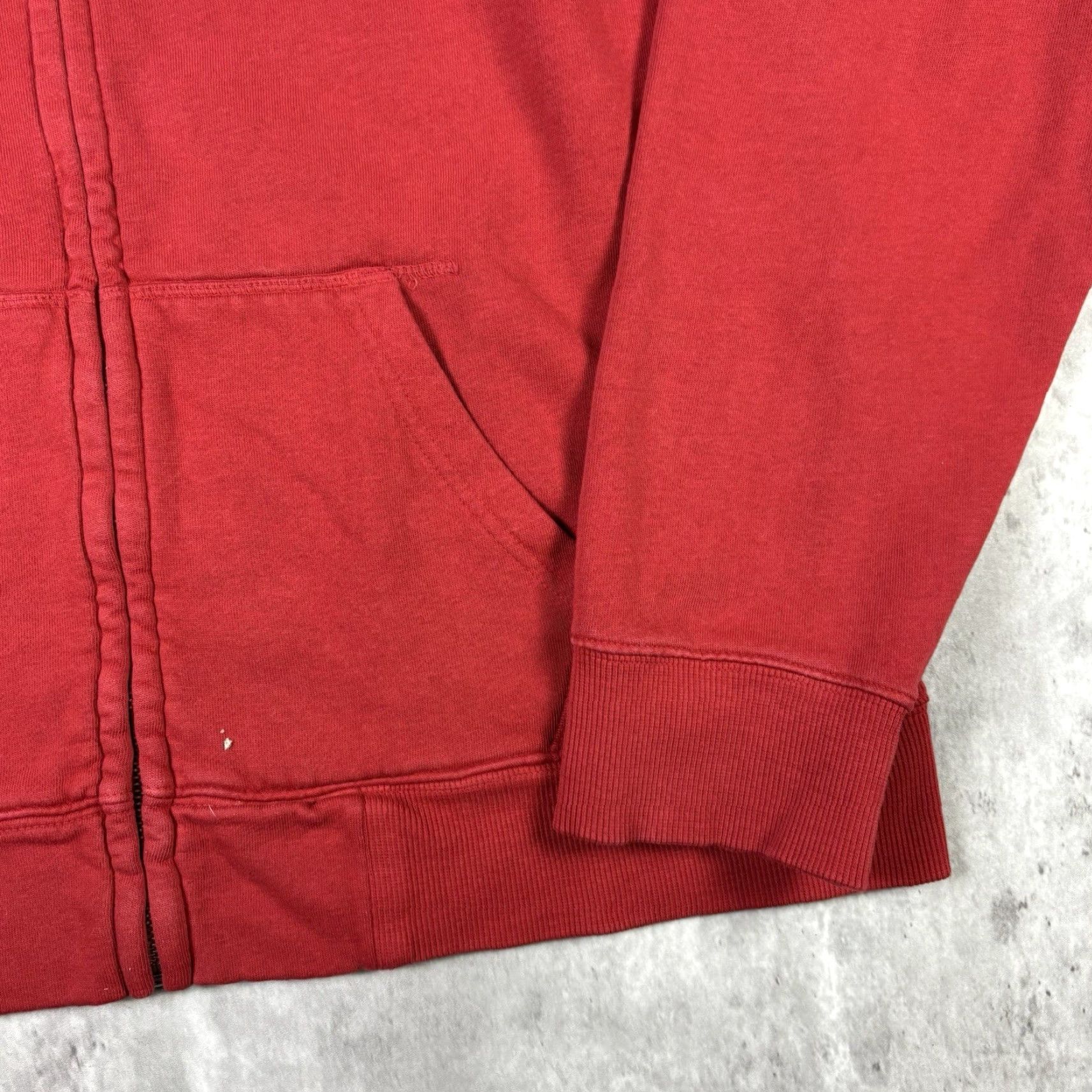 Vintage VINTAGE 90s Arkanasas University Full Zip Red Hoodie Mens L Size Size US L / EU 52-54 / 3 - 5 Thumbnail