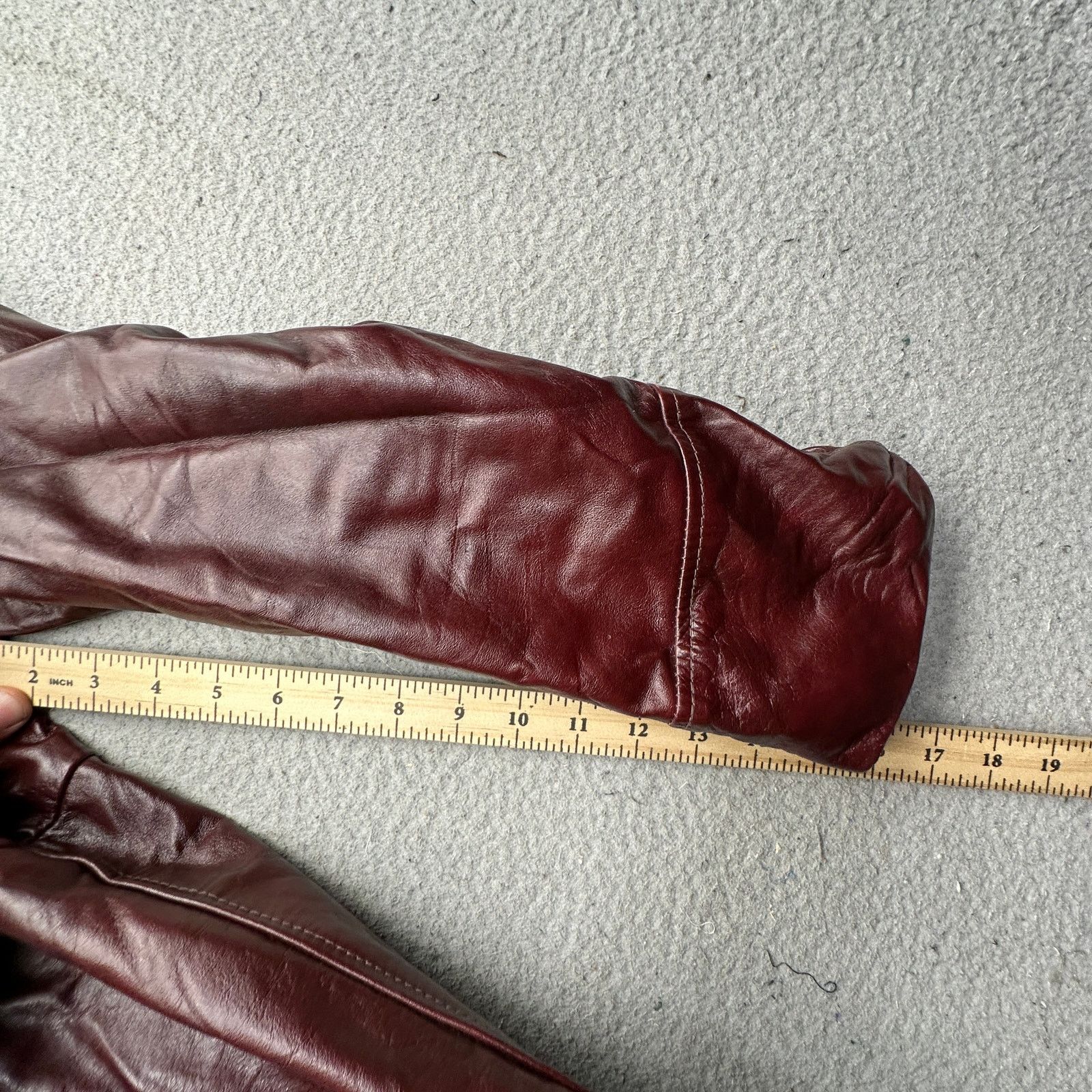 Schott Vintage Schott Bros Double Breasted Peacoat Leather Coat 44 Size US L / EU 52-54 / 3 - 4 Thumbnail