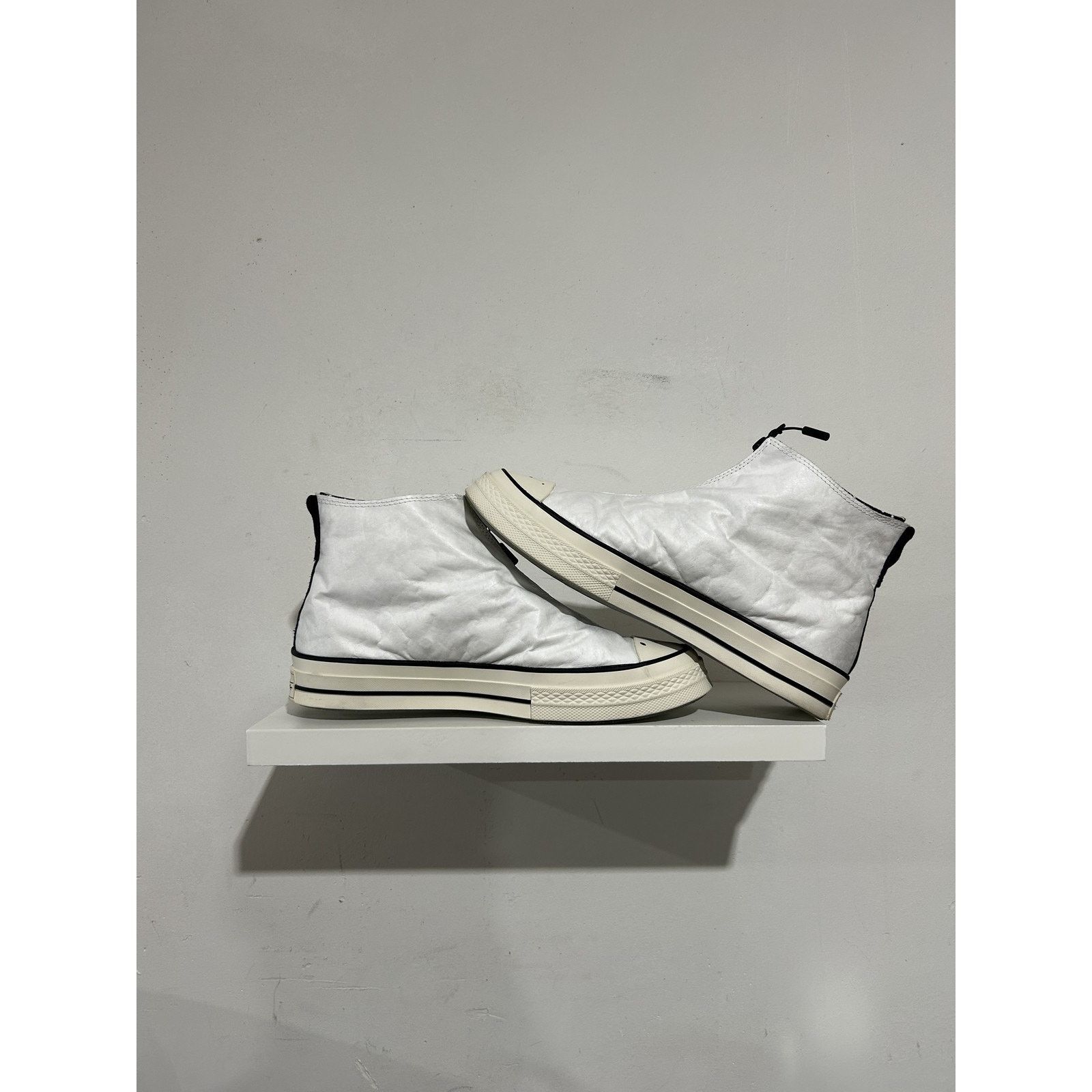 Converse CONVERSE CHUCK TAYLOR VIDES WHITE SIZE 10.5 PREOWNED Size US 10.5 / EU 43-44 - 4 Thumbnail