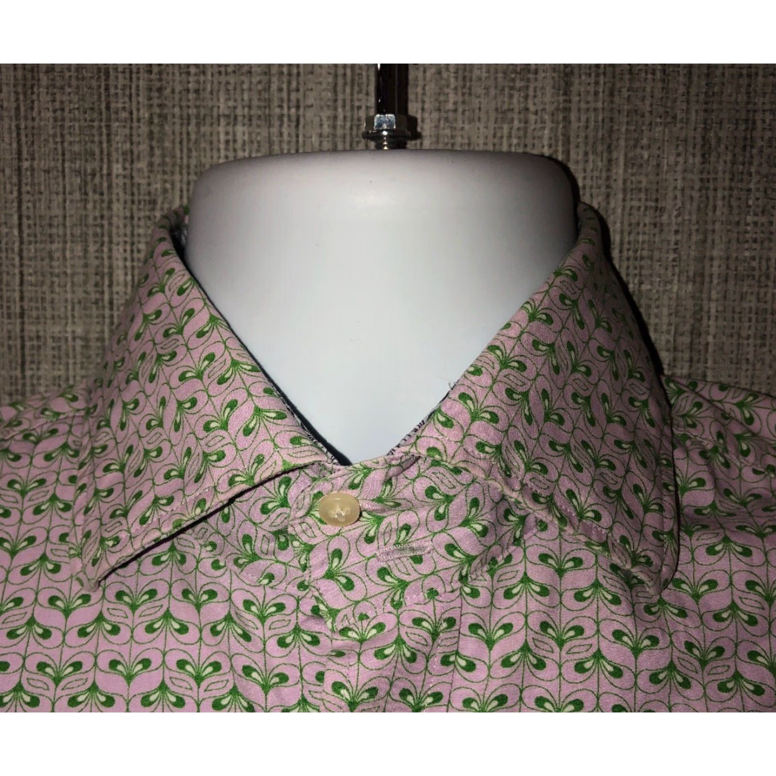 Vintage Thomas Dean Mens Long Sleeve Button Front Shirt M Regular Cotton Button-Up Shirt Size US M / EU 48-50 / 2 - 3 Thumbnail