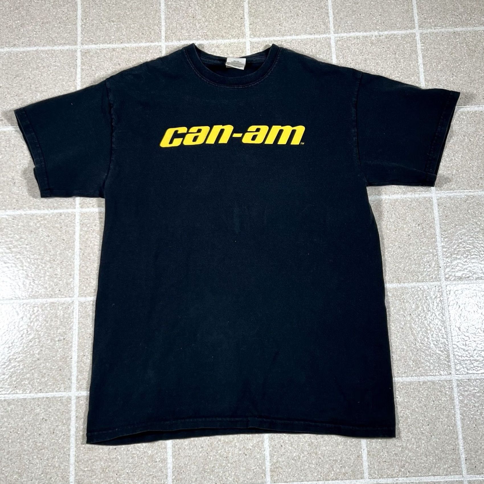 Gildan VINTAGE Can Am Bucks Motorsports T-Shirt Medium M Mens Black Gildan Racing Speed 90s Y2K Size US M / EU 48-50 / 2 - 2 Thumbnail
