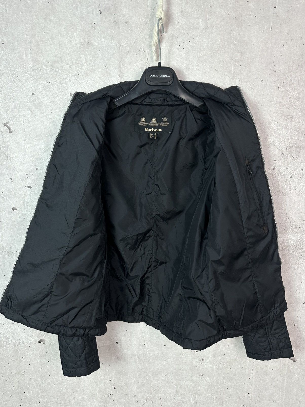 Barbour Barbour Flyweight Brigade Quilted Black Women’s Jacket Size M / US 6-8 / IT 42-44 - 16 Thumbnail
